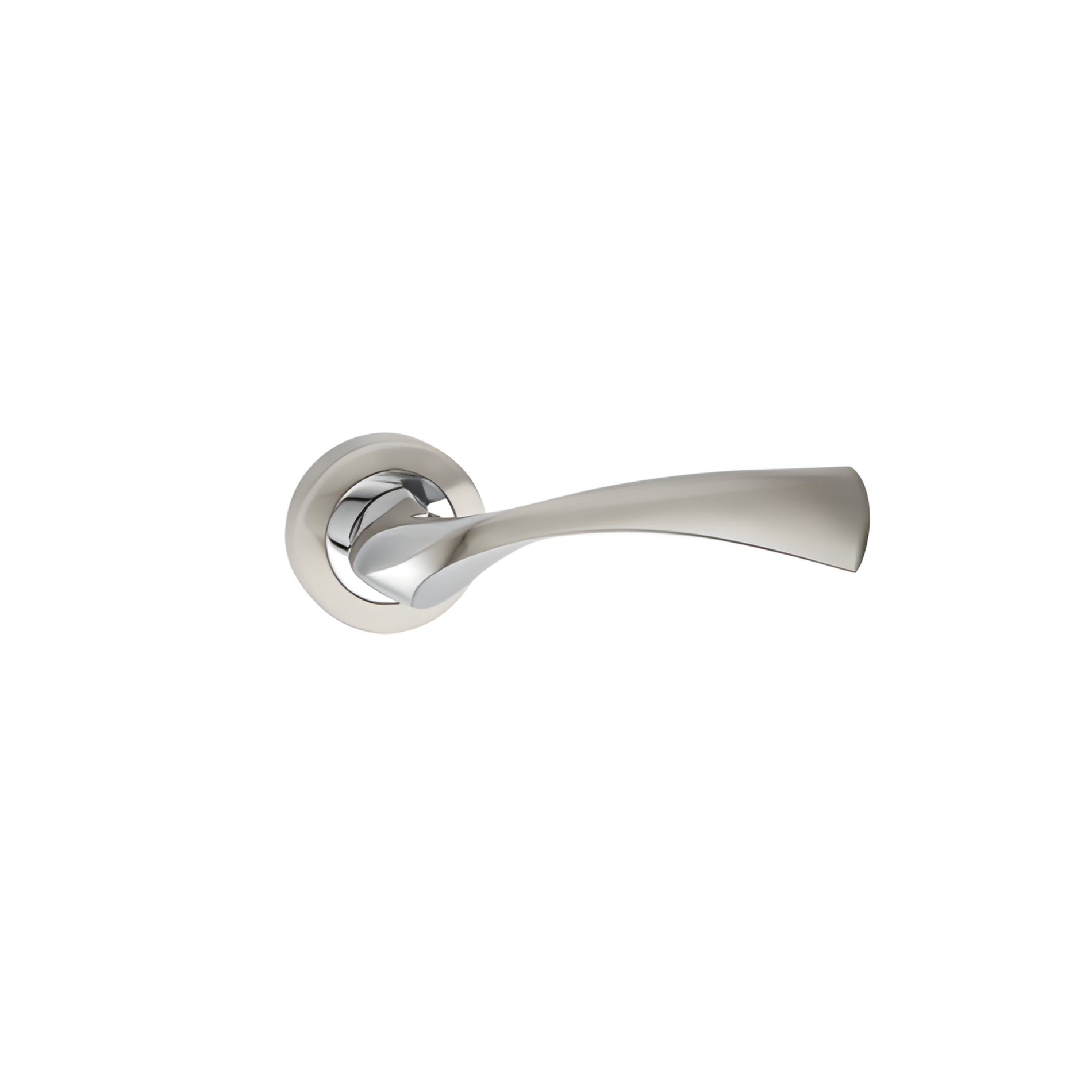 RH.9391 premium zinc alloy door handle in Satin Nickel Chrome Plated finish. Luxury architectural hardware for modern homes, hotels, offices, and interiors.