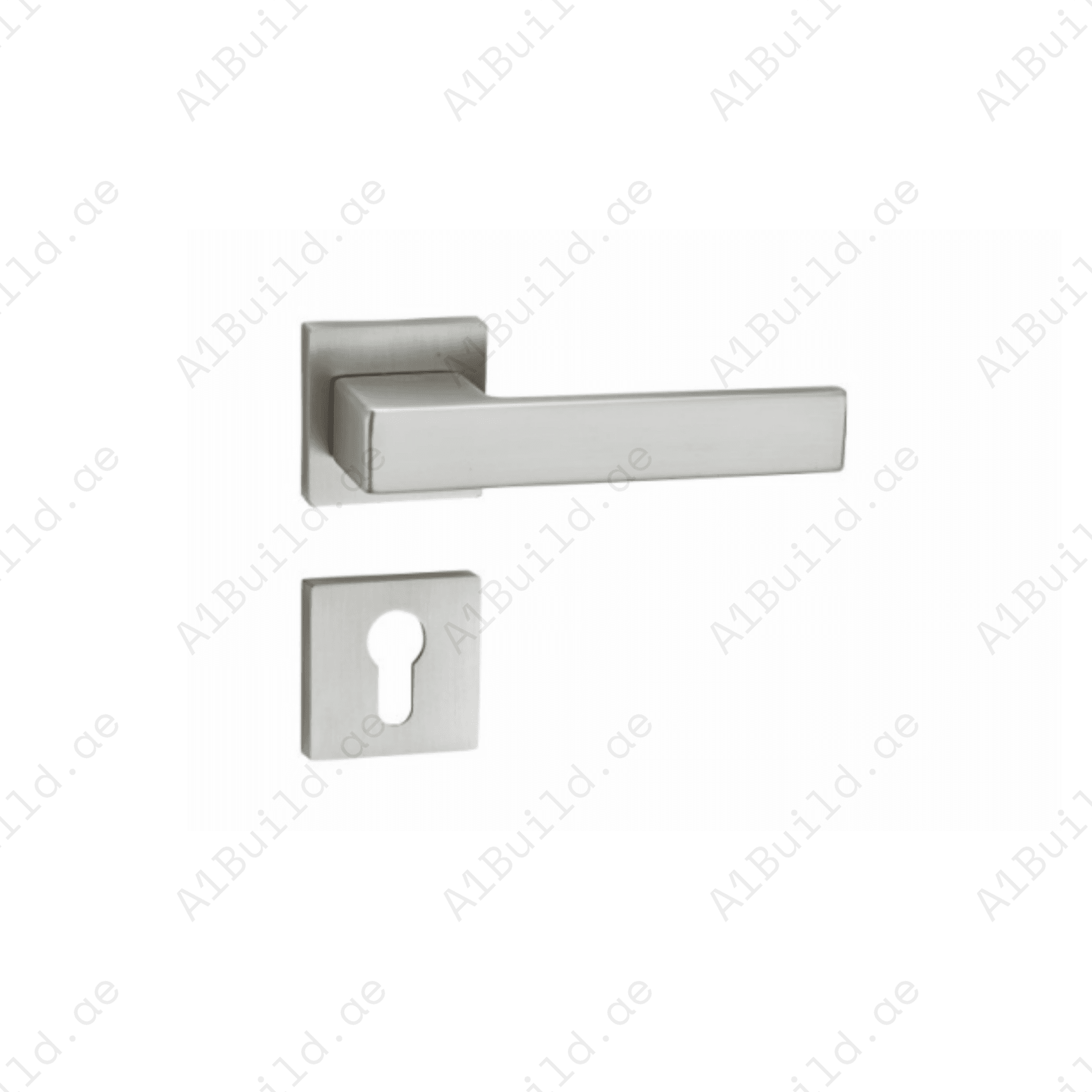 RH.9633 luxury zinc alloy door handle in Black, Matt Satin Nickel and Matt Antique Brass finishes. Premium architectural hardware for modern interiors.