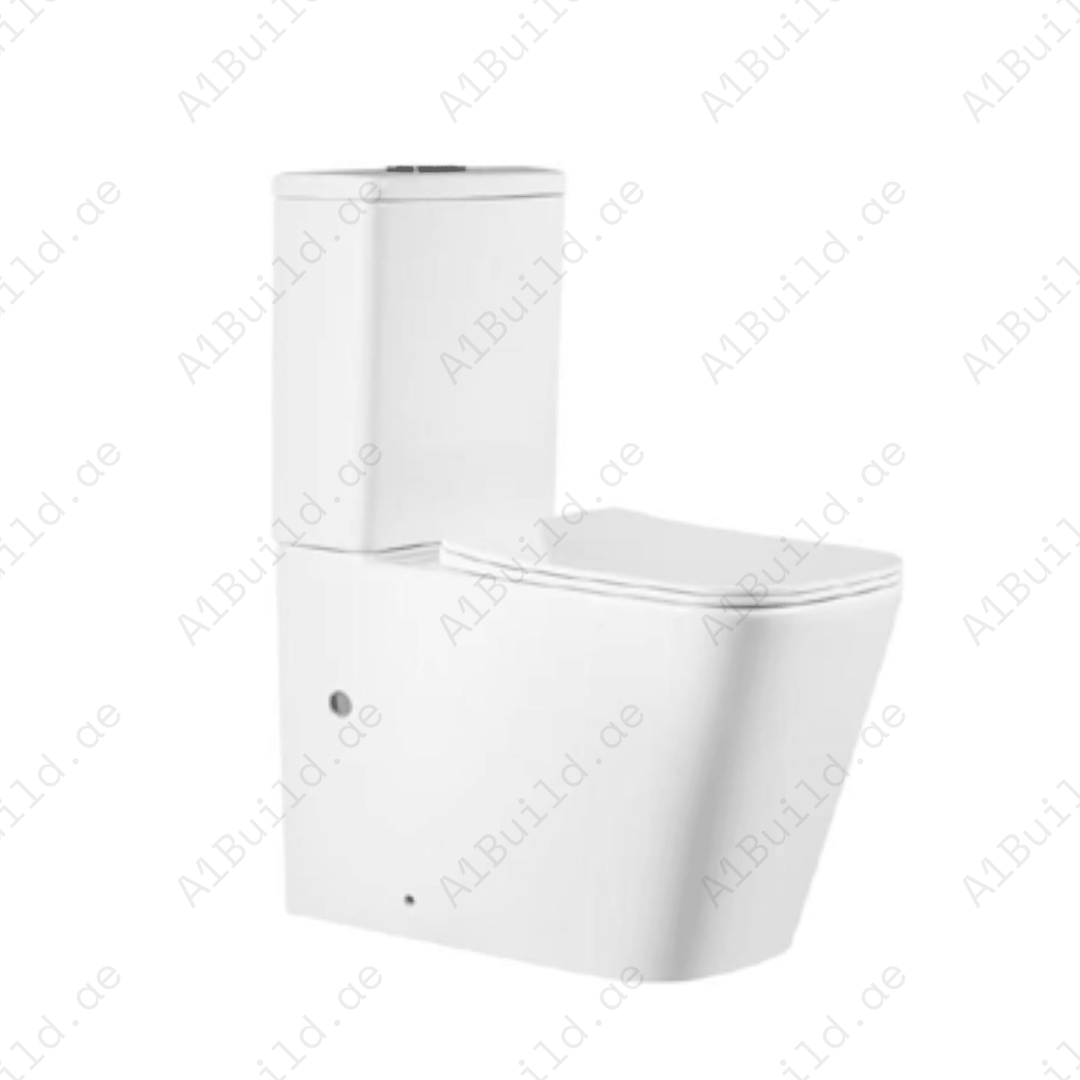 RIMLESS CLOSE COUPLED WC PAN, 610*365*810 MM, WHITE. STEINHEIM –UP: CISTERN WITH LID WITH GEBERIT MECHANISM, WHITE. STEINHEIM –UP: DUROPLAST SOFT- CLOSING SEAT AND COVER, WHITE.