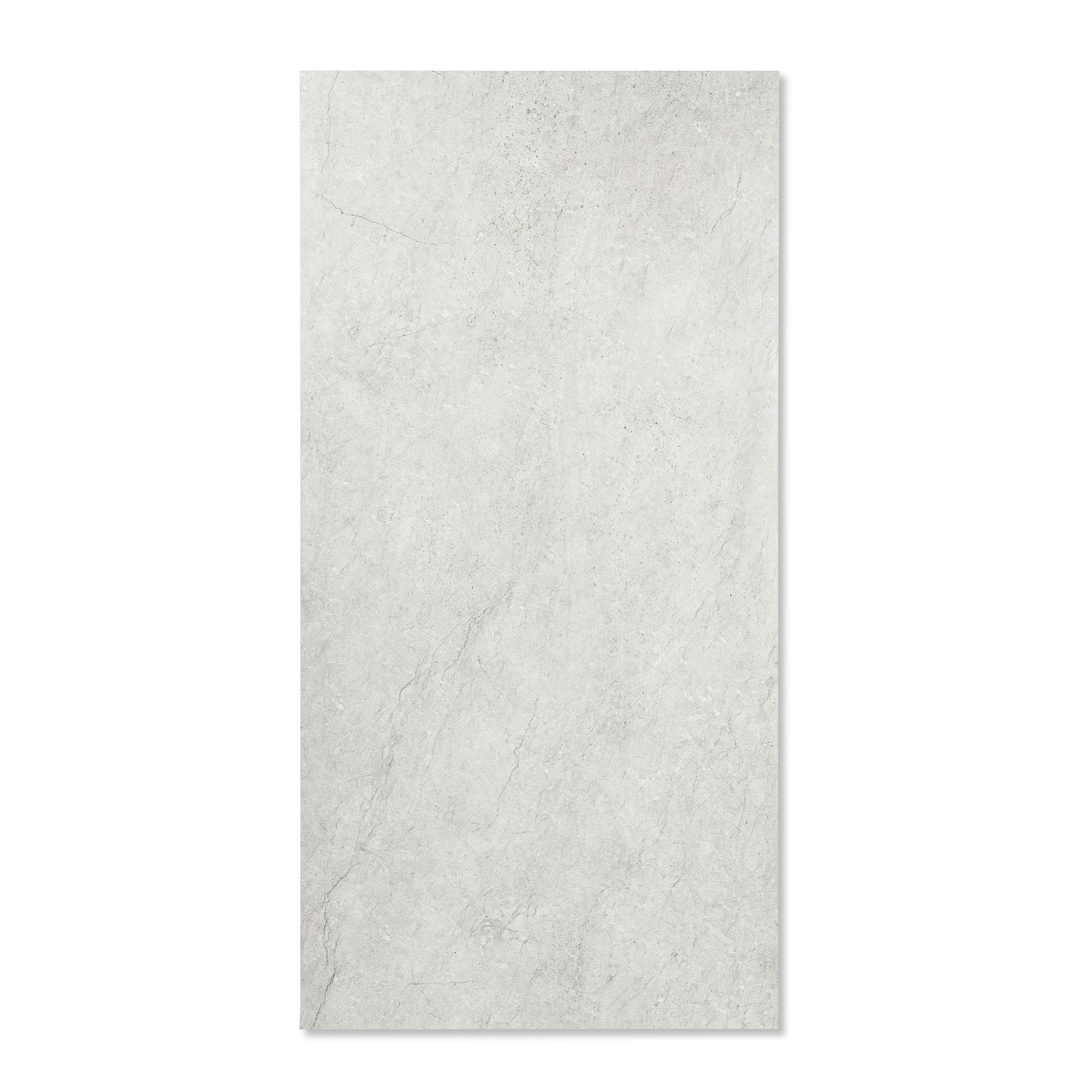 Raxsnow porcelain tile 60×120cm features a soft white stone finish with durable porcelain strength, ideal for elegant floors and walls.