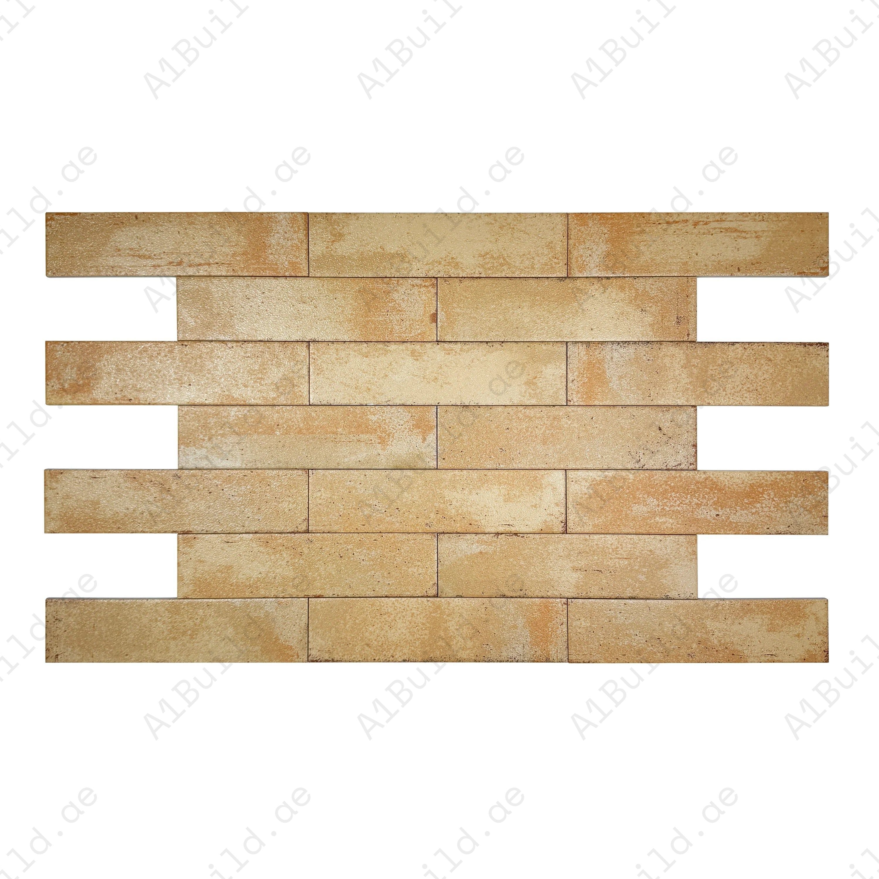 Refine interiors with Lustre Vintage Nude Brown matte ceramic tile. Durable, waterproof, and scratch-resistant for walls, backsplashes & light flooring.