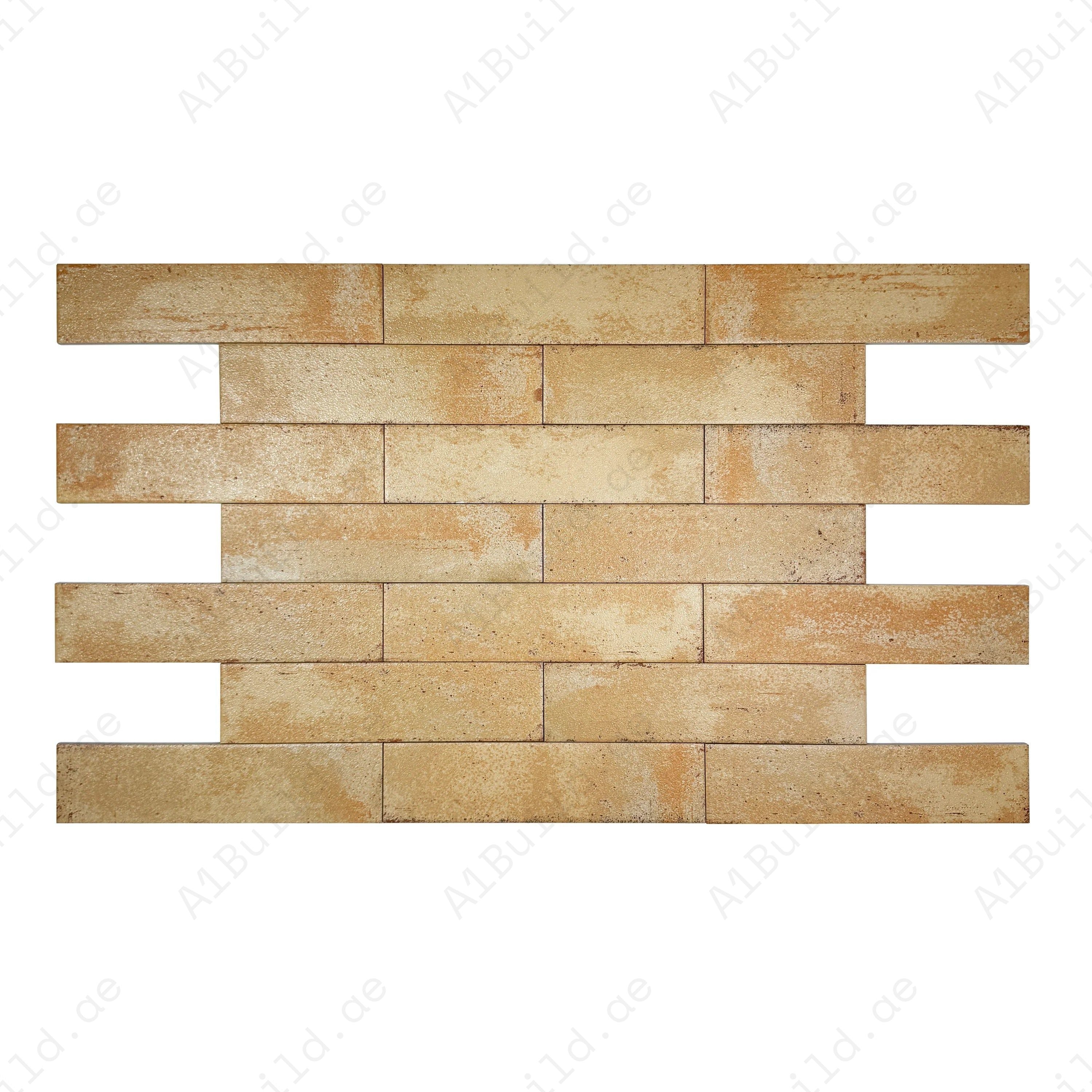 Refine interiors with Lustre Vintage Nude Brown matte ceramic tile. Durable, waterproof, and scratch-resistant for walls, backsplashes & light flooring.