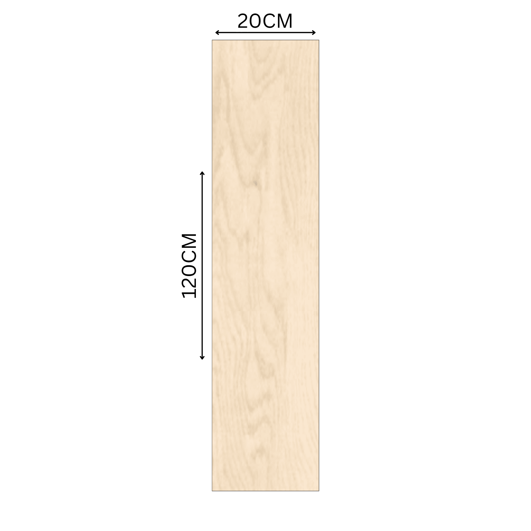 Rivera Ivory (20X120cm Matt Finish Parquet Porcelain Indoor, Floor Tiles)