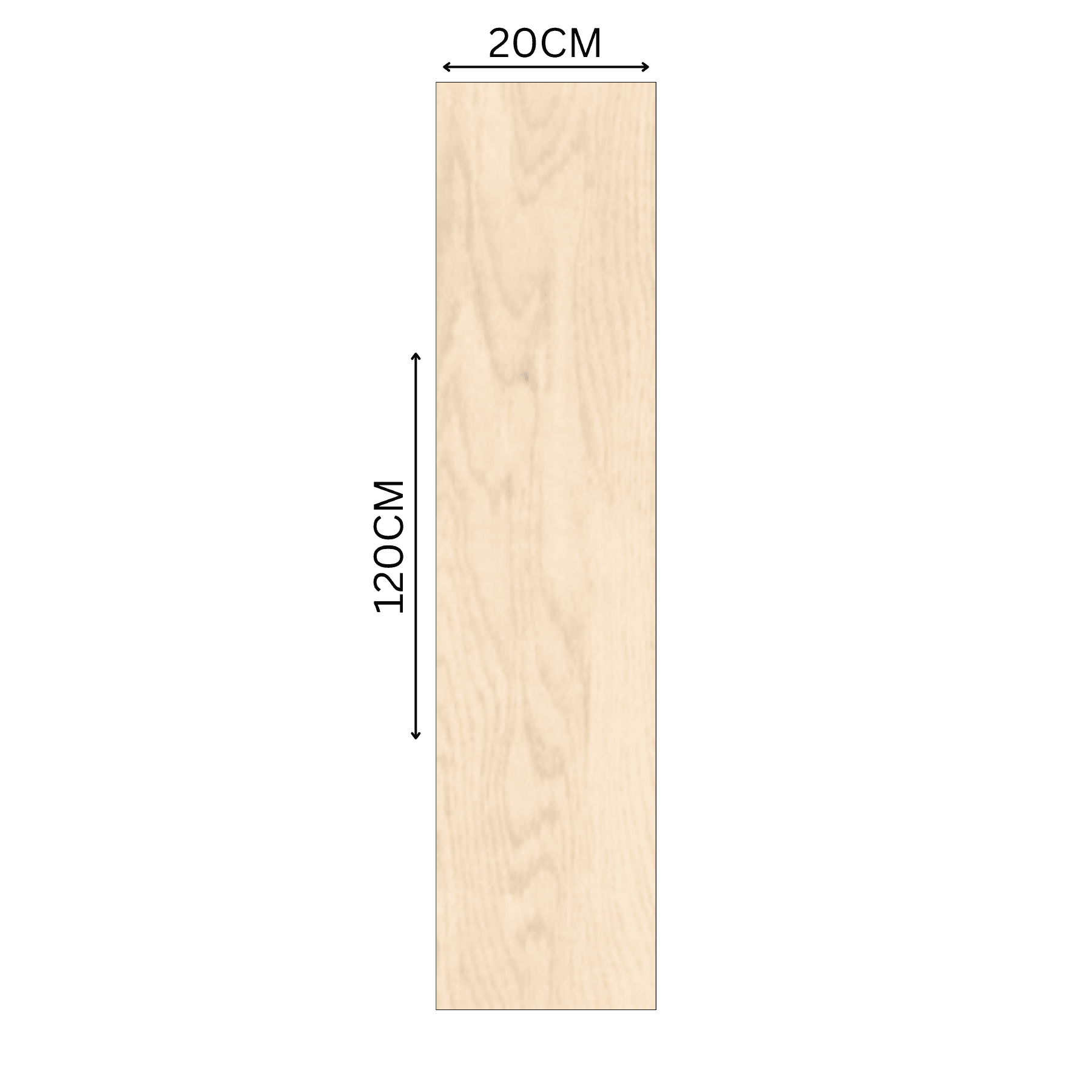 Rivera Ivory (20X120cm Matt Finish Parquet Porcelain Indoor, Floor Tiles)