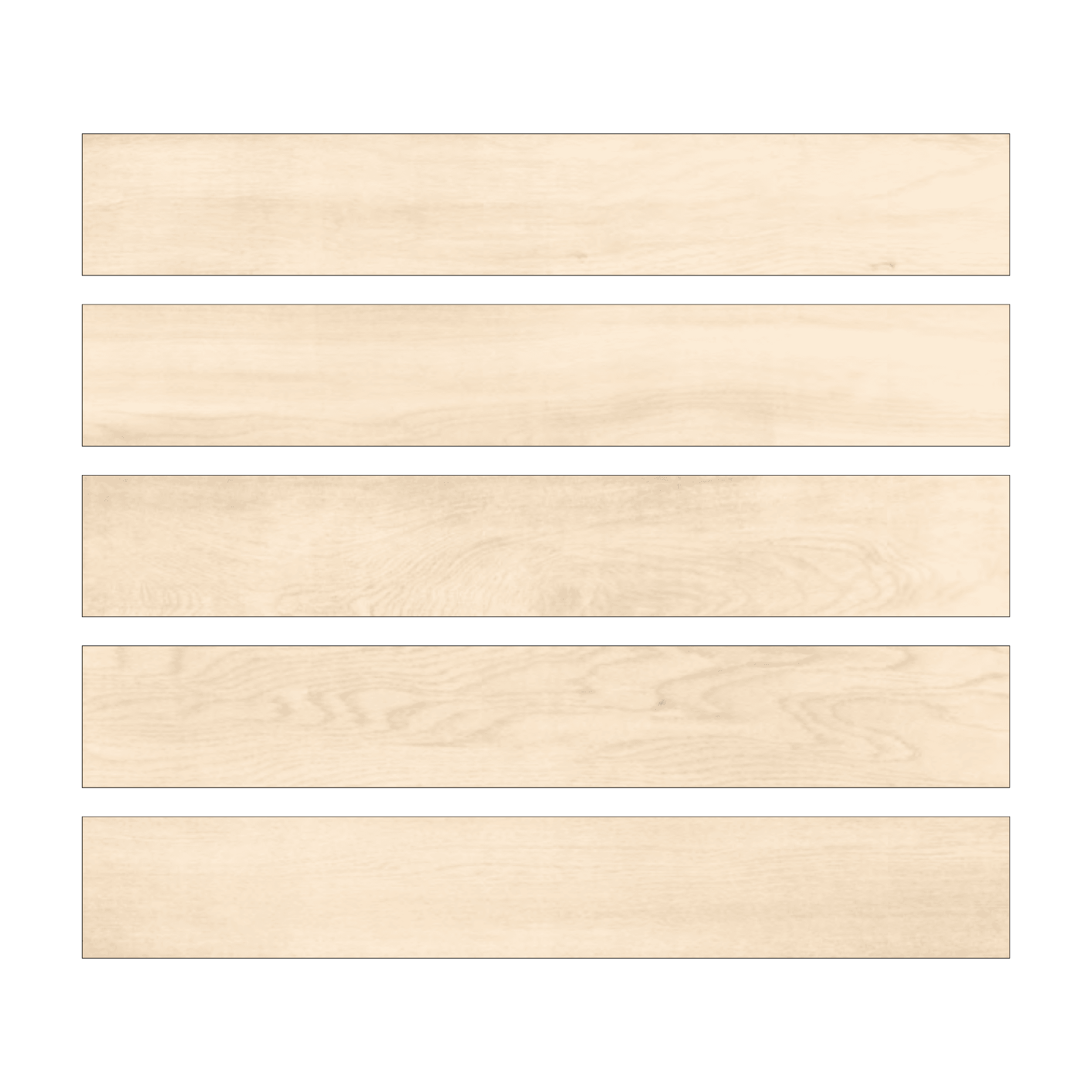 Rivera Ivory (20X120cm Matt Finish Parquet Porcelain Indoor, Floor Tiles)