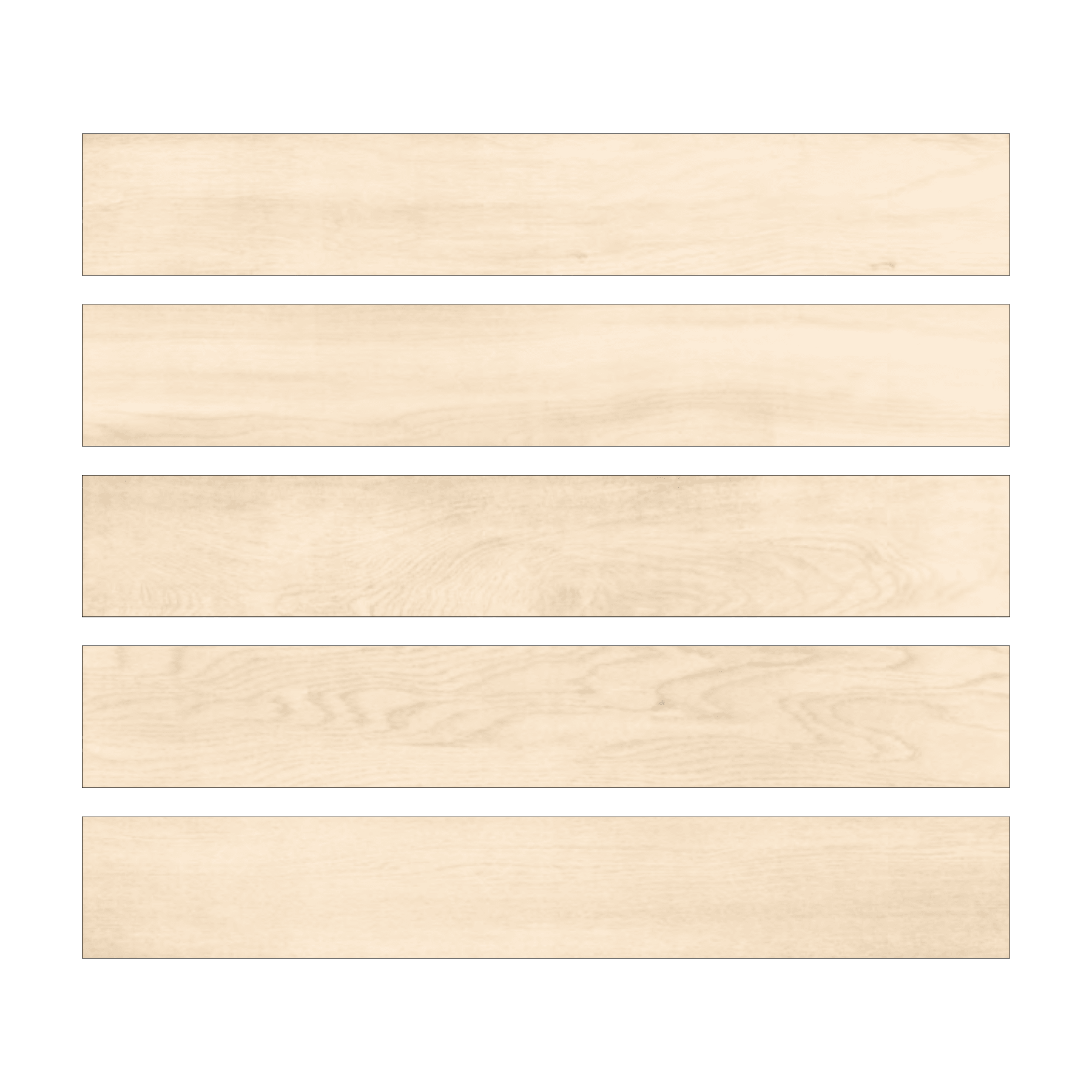 Rivera Ivory (20X120cm Matt Finish Parquet Porcelain Indoor, Floor Tiles)