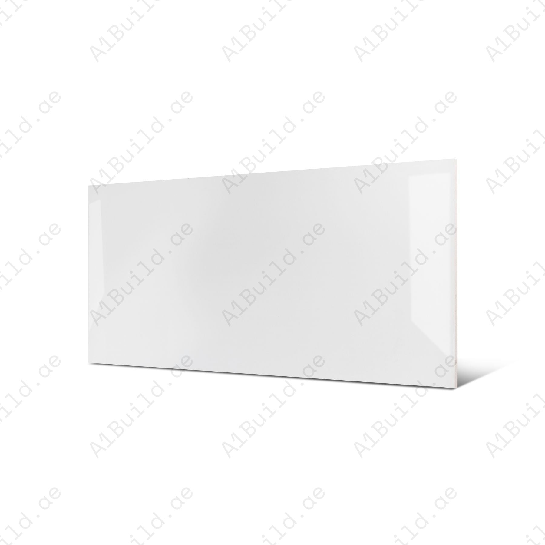 Robinson White 80x160cm glossy porcelain tile, 09mm thick with a refined white finish. Sleek and durable, perfect for bright and modern interiors.