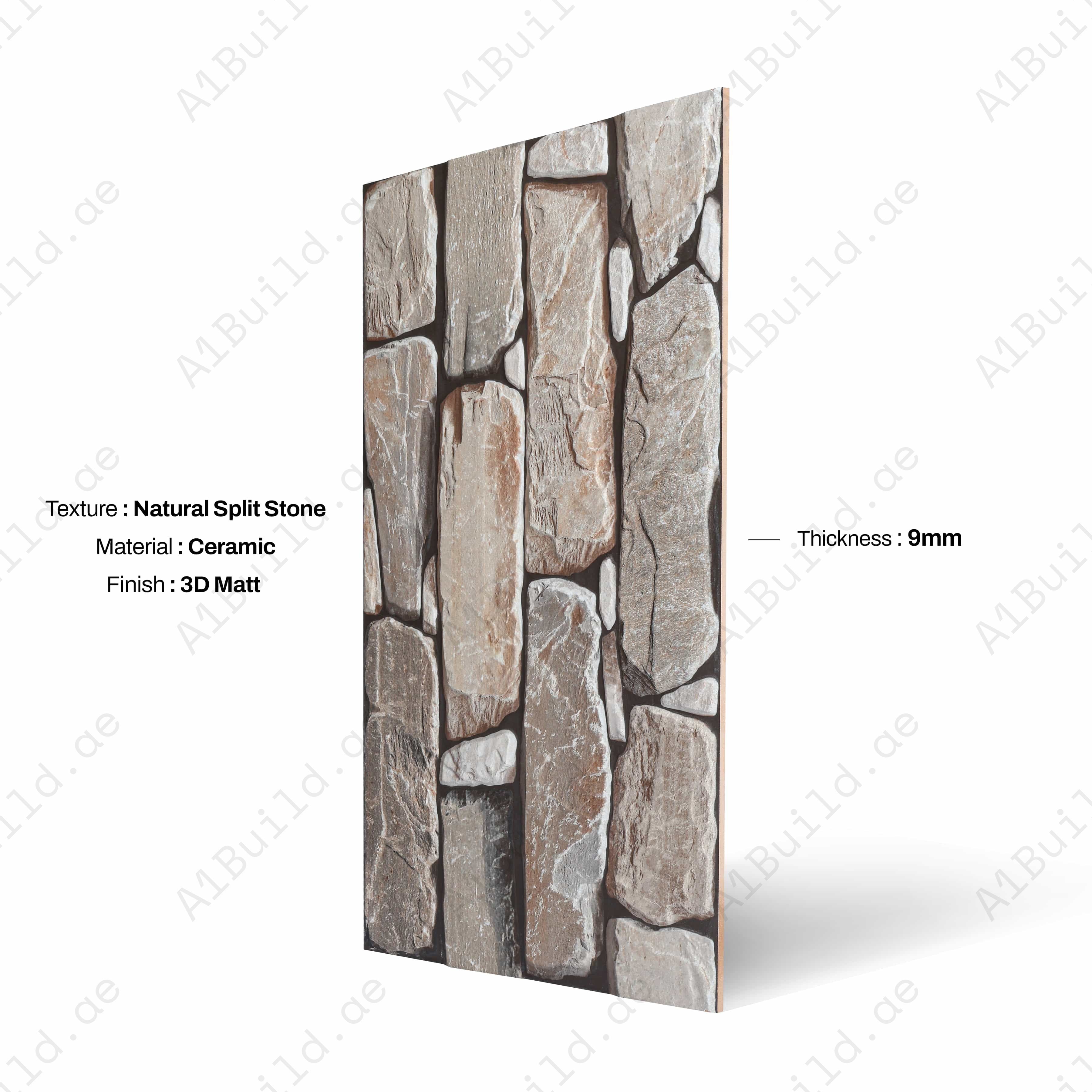 Rock Musk – Textured Indoor Tile for Kitchen & Bathroom Walls