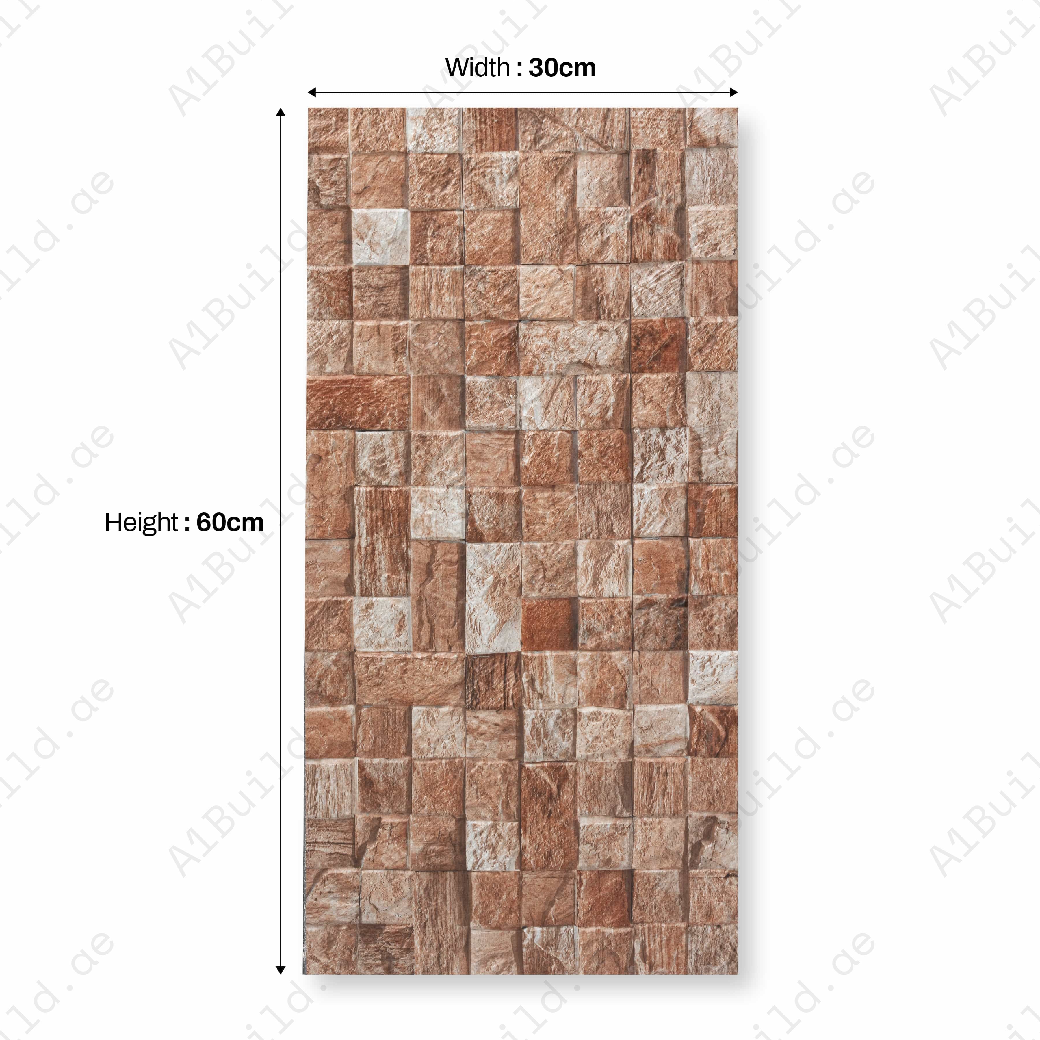 Rock Ocre | Decorative Tile for Bathroom, Kitchen & Interior Walls
