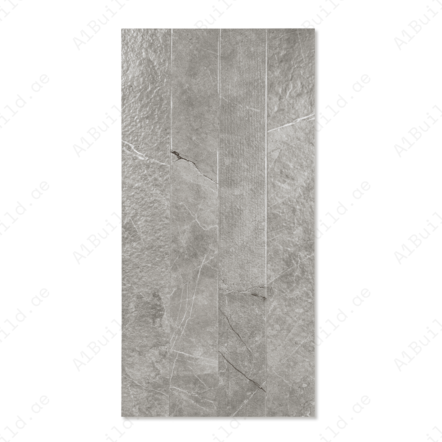 Rock Sterlina Henna porcelain tile 60x120cm 9mm thickness, brown stone look design, durable porcelain tile for warm modern floors and walls.