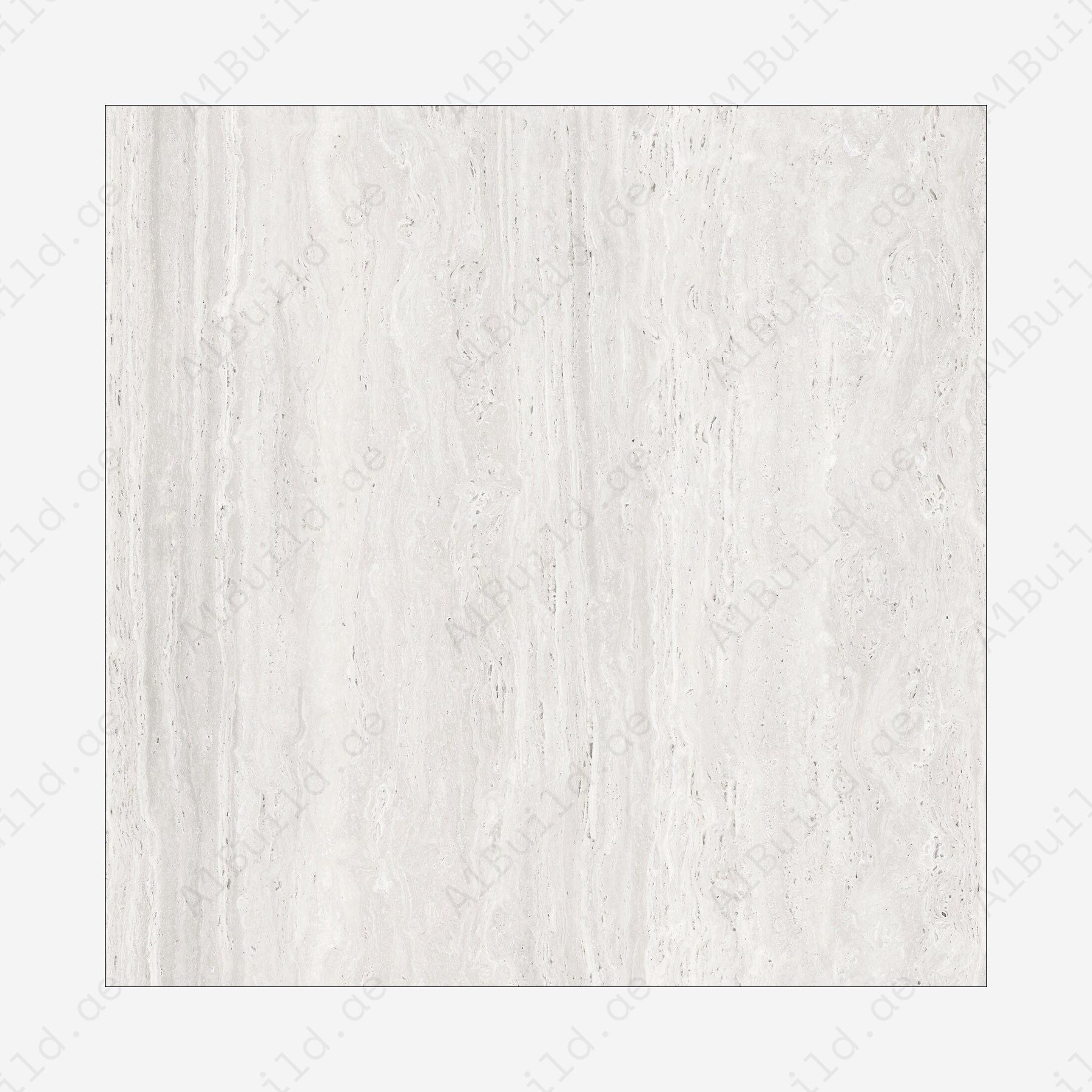Roma Travertine Bianco (120X120cm 09mm Random Carving Matt Porcelain Tiles for Indoor Spaces)
