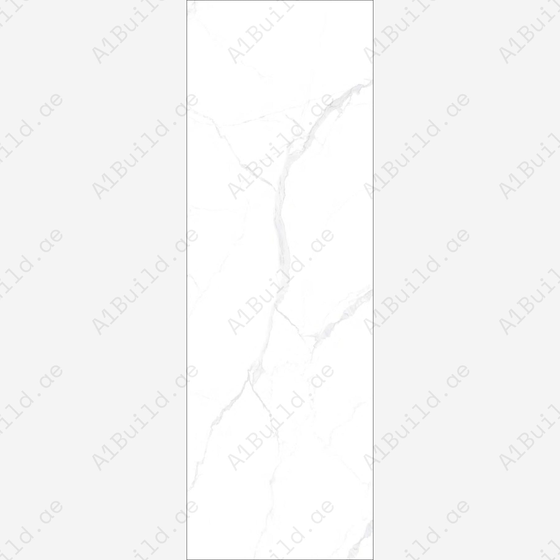 Roman Statuario (80x240cm 15mm Random High Polished Finished Indoor Floor, Wall & Counter Slabs)