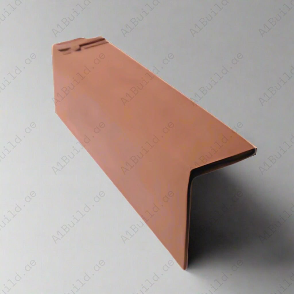 Left Verge for Secure Roofing Finish - Roof Tiles Brass Accessories