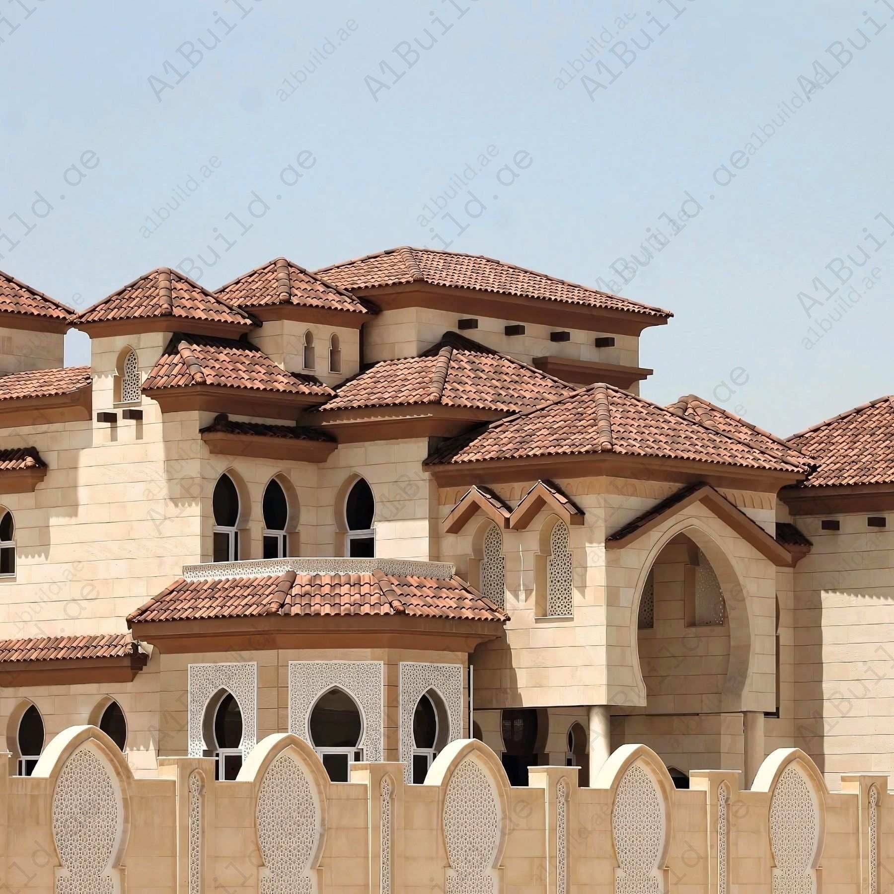 Left Verge for Secure Roofing Finish - Roof Tiles Brass Accessories