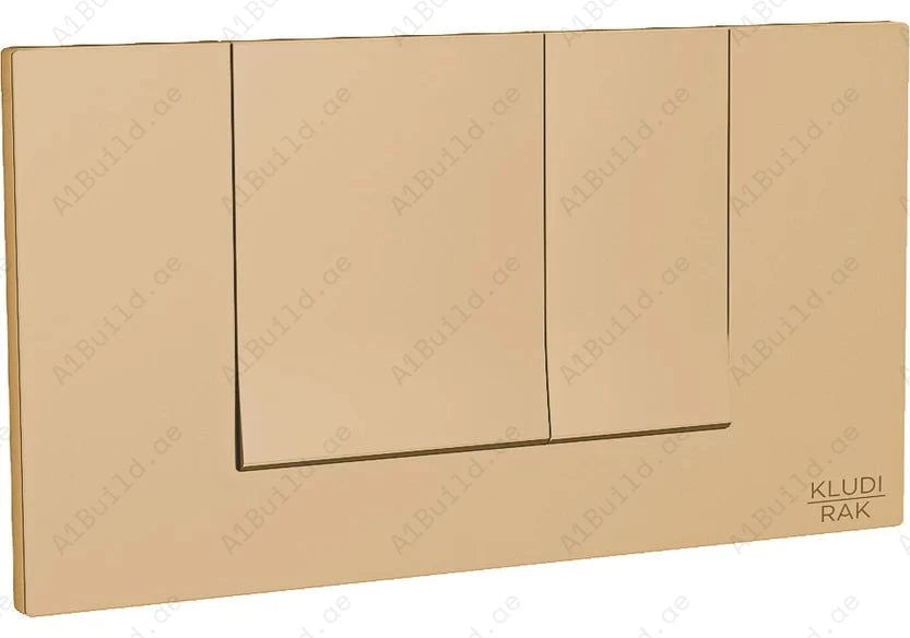 Rose Gold Dual Flush Plate for Concealed Cistern