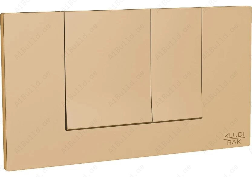 Rose Gold Dual Flush Plate for Concealed Cistern