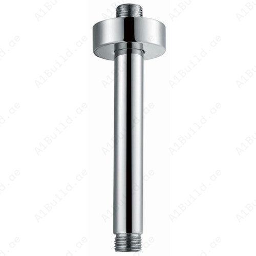 Round Ceiling Shower Arm 150mm - Premium Chrome Finish for Modern Bathrooms