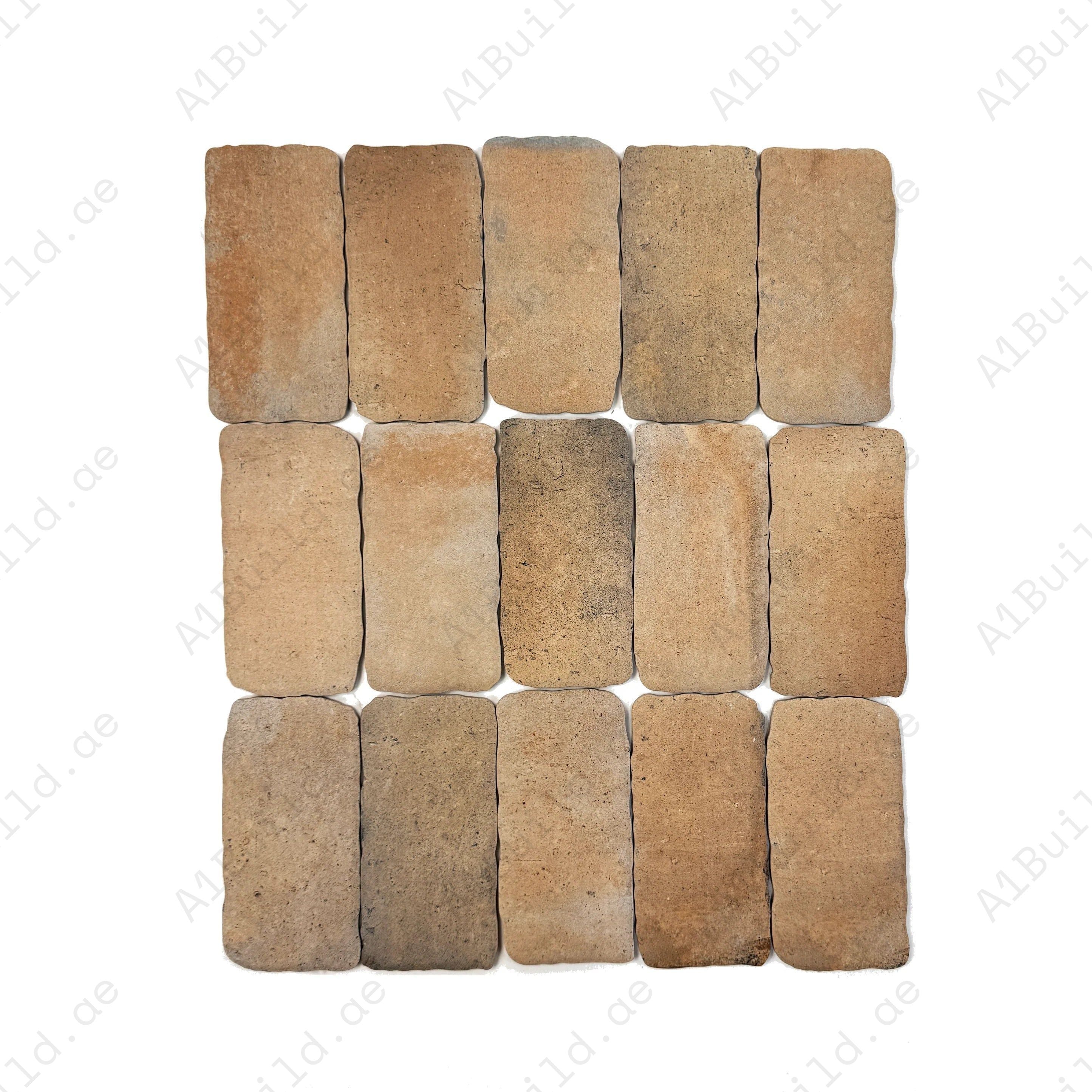 Rust Brown Matte Porcelain Artisanal Tile – Premium porcelain tile with a matte finish, perfect for stylish walls, floors, kitchens, bathrooms, and pools.