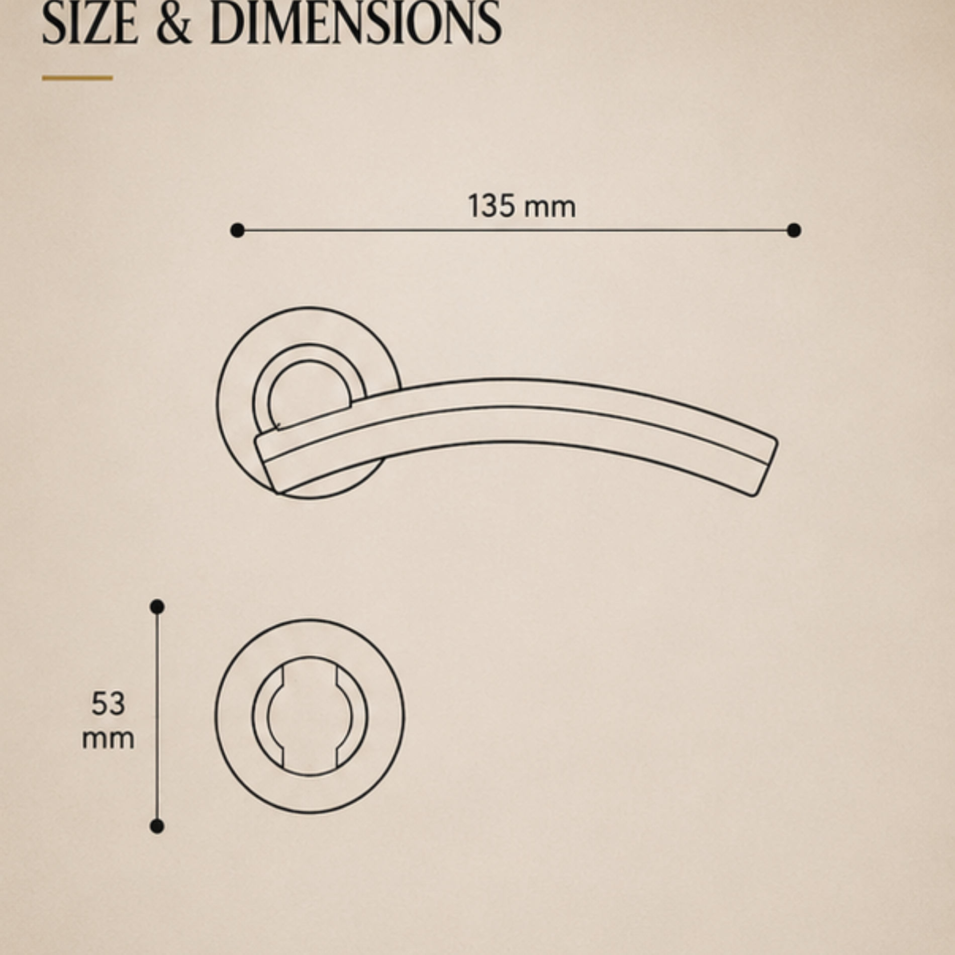 SRH.02 premium stainless steel door lock handle with a sleek brushed finish. Perfect for luxury homes, hotels, offices, and contemporary interior spaces.