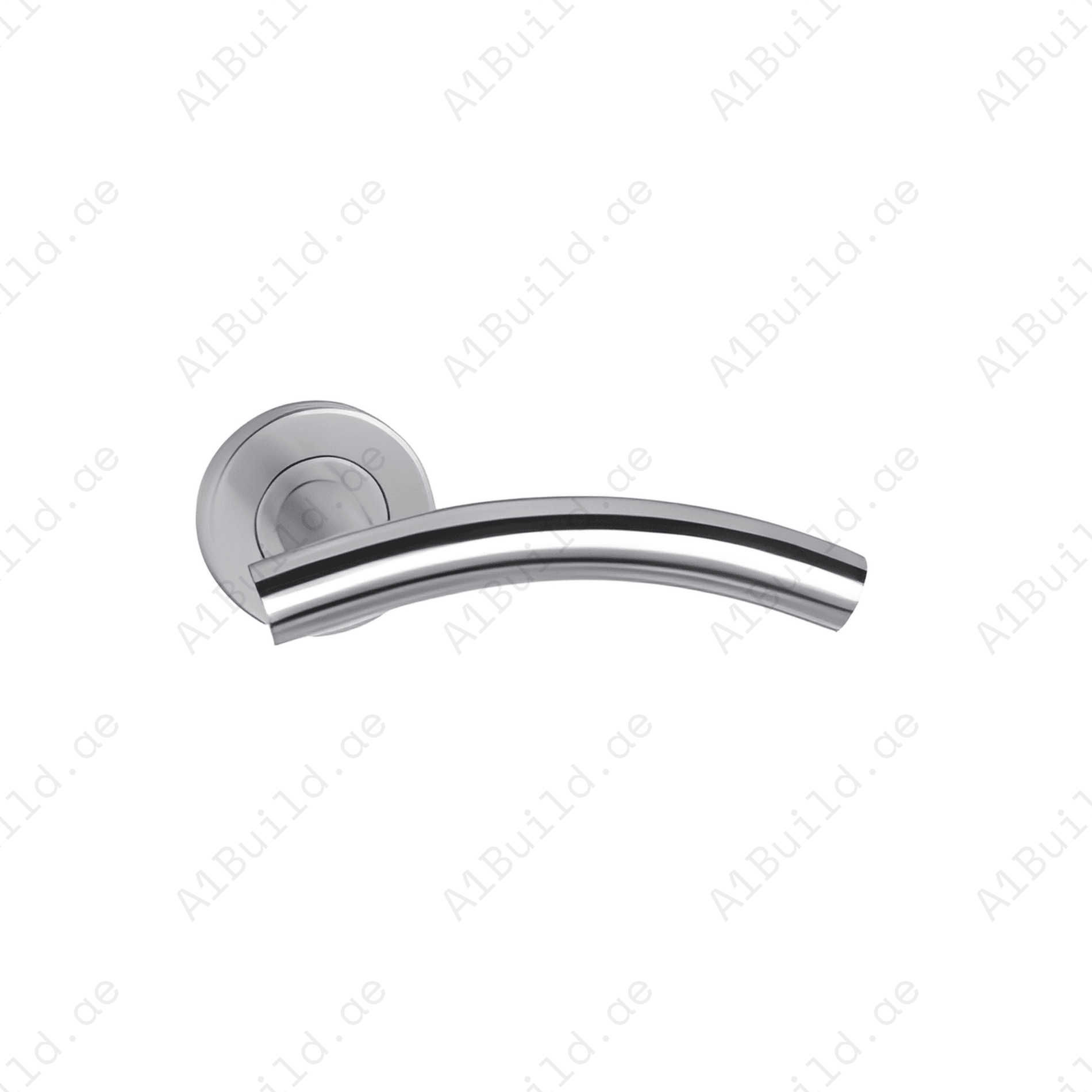 SRH.02 premium stainless steel door lock handle with a sleek brushed finish. Perfect for luxury homes, hotels, offices, and contemporary interior spaces.