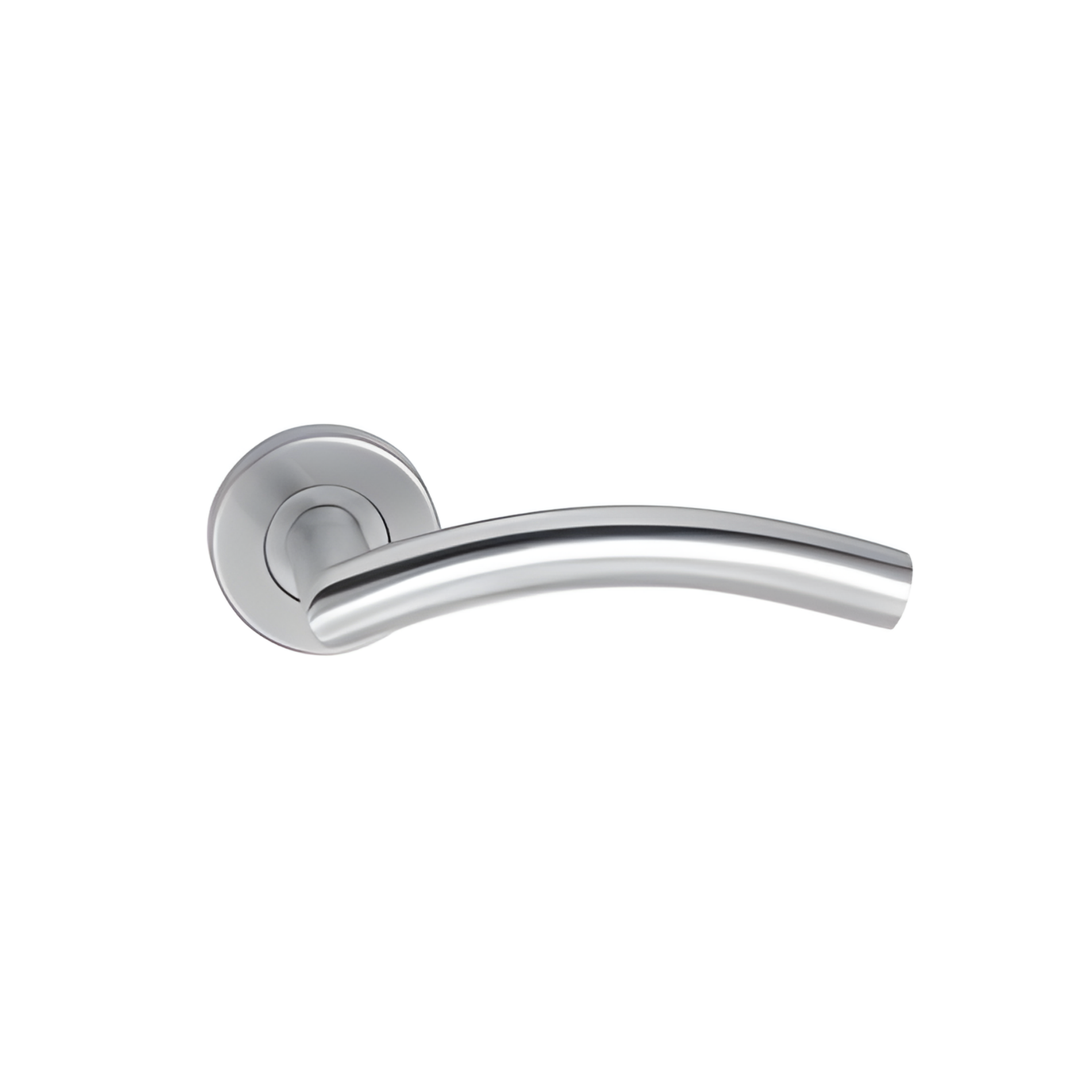 SRH.03 premium stainless steel door lock handle with a refined brushed finish. Perfect for luxury homes, hotels, offices, and stylish contemporary interiors.