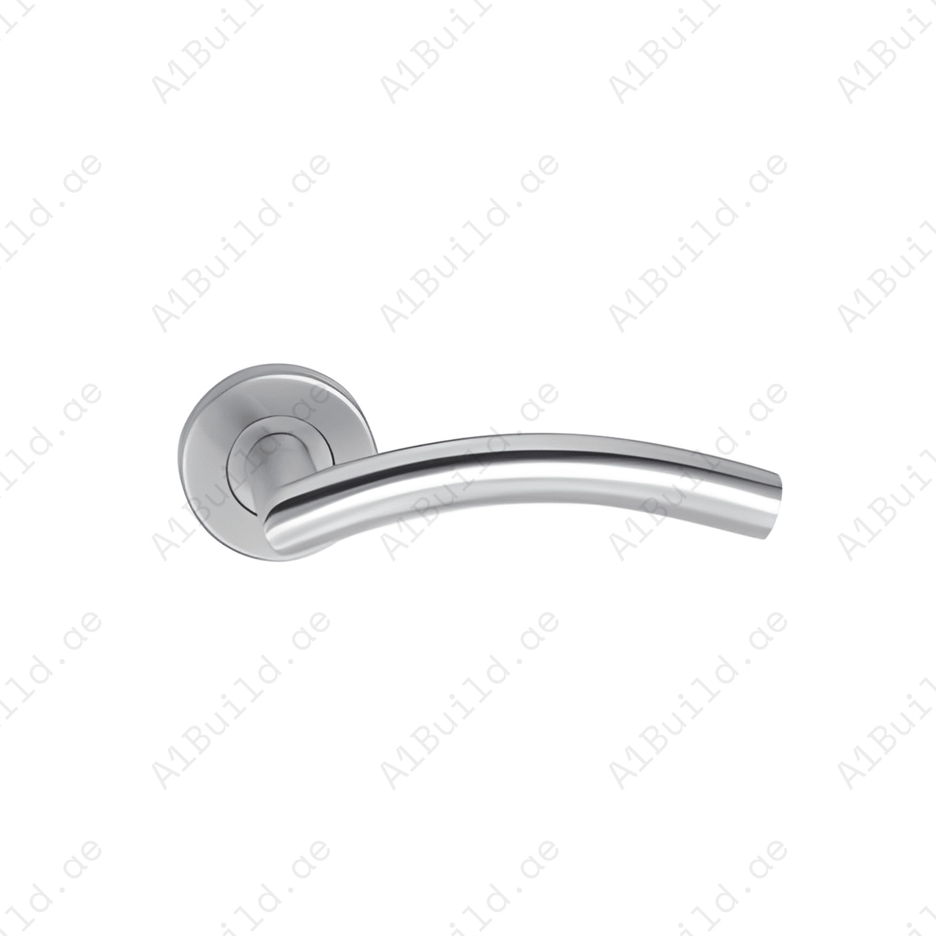 SRH.03 premium stainless steel door lock handle with a refined brushed finish. Perfect for luxury homes, hotels, offices, and stylish contemporary interiors.