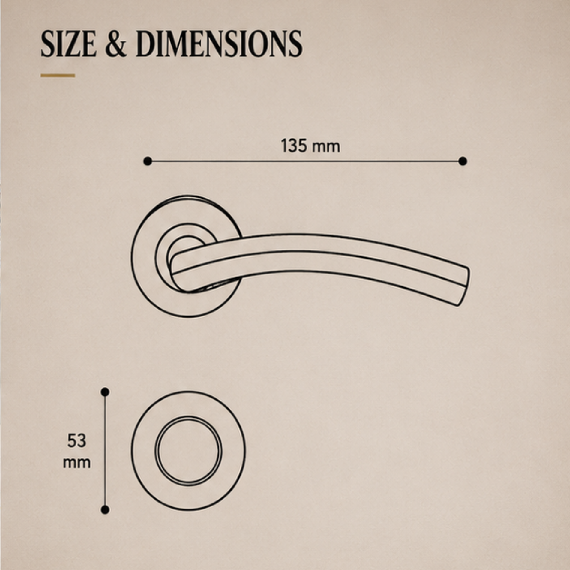 SRH.03 premium stainless steel door lock handle with a refined brushed finish. Perfect for luxury homes, hotels, offices, and stylish contemporary interiors.