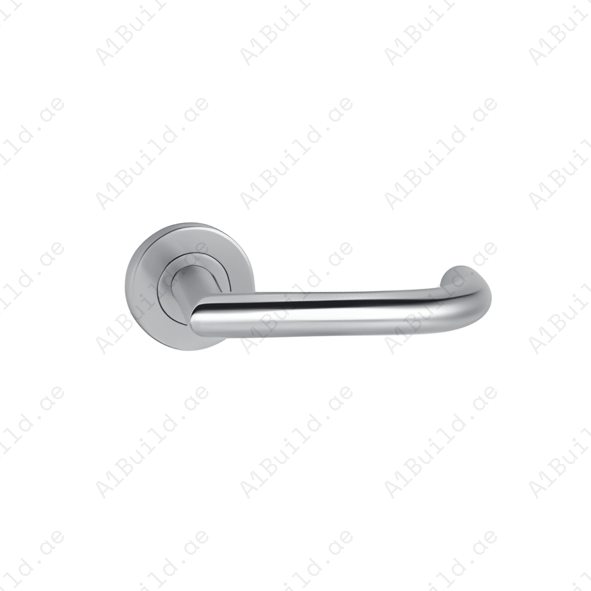 SRH.06 premium stainless steel door lock handle with a refined brushed finish. Perfect for luxury homes, hotels, offices, and contemporary interior spaces.