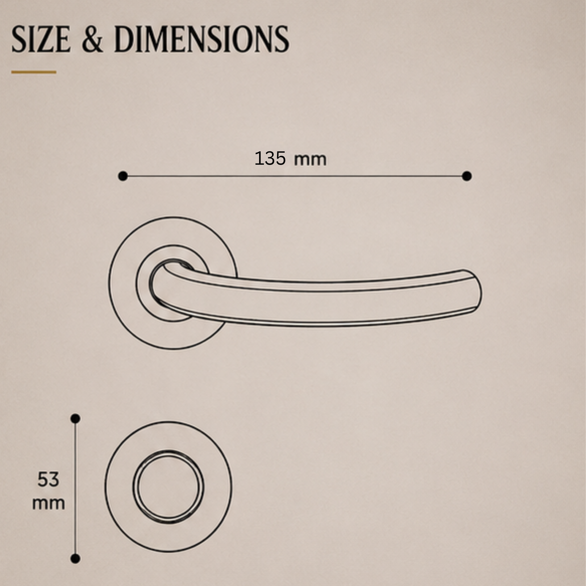 SRH.08 premium stainless steel door lock handle with a brushed finish. A perfect choice for luxury homes, hotels, offices, and contemporary interior spaces.