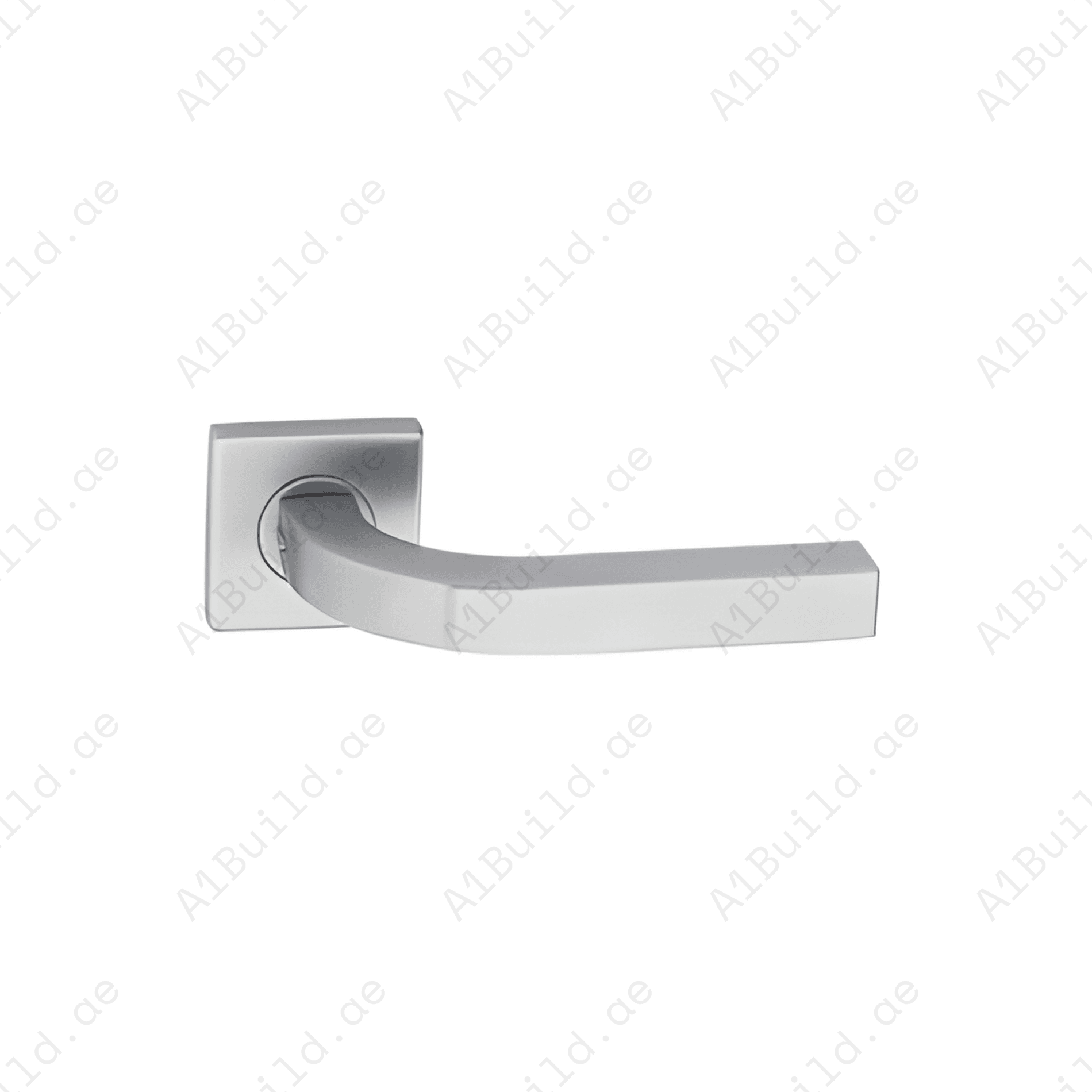 SRH.17.F premium stainless steel door handle with a refined brushed finish. Designed for luxury homes, hotels, offices, and elegant contemporary interior spaces.
