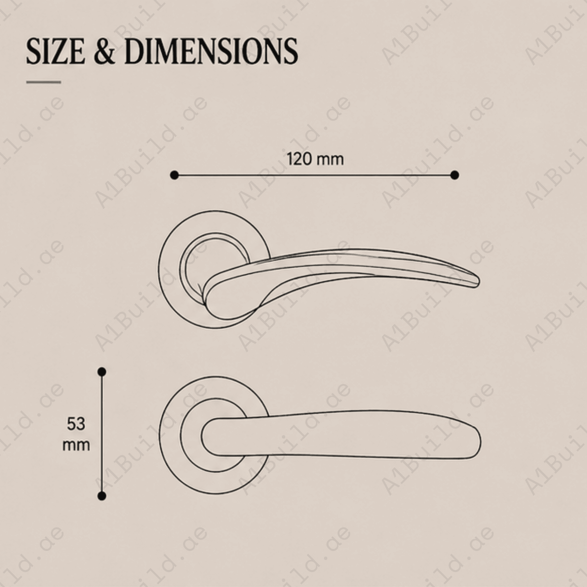 SRH.223 premium stainless steel door handle with a sleek brushed finish. Designed for luxury homes, hotels, offices, and stylish contemporary interior spaces.