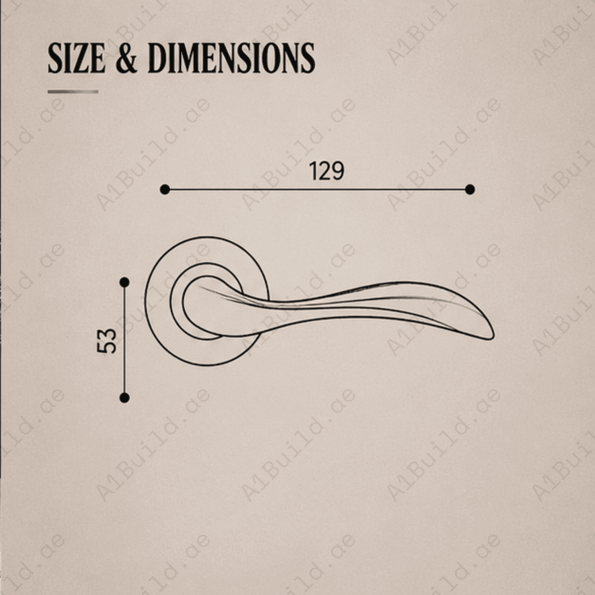 SRH.236 premium stainless steel door handle with a brushed finish. Designed for luxury homes, hotels, offices, and stylish contemporary interior spaces.