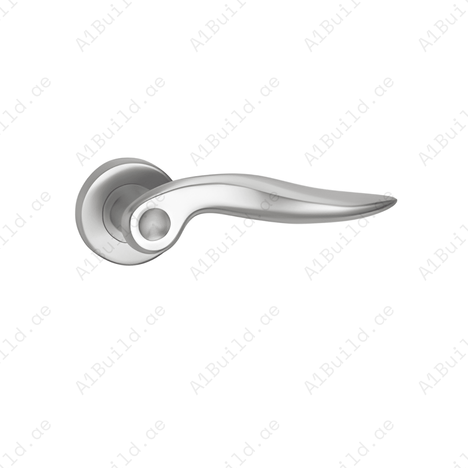 SRH.241 premium stainless steel door handle with a refined brushed finish. Designed for luxury homes, hotels, offices, and stylish contemporary interior spaces.