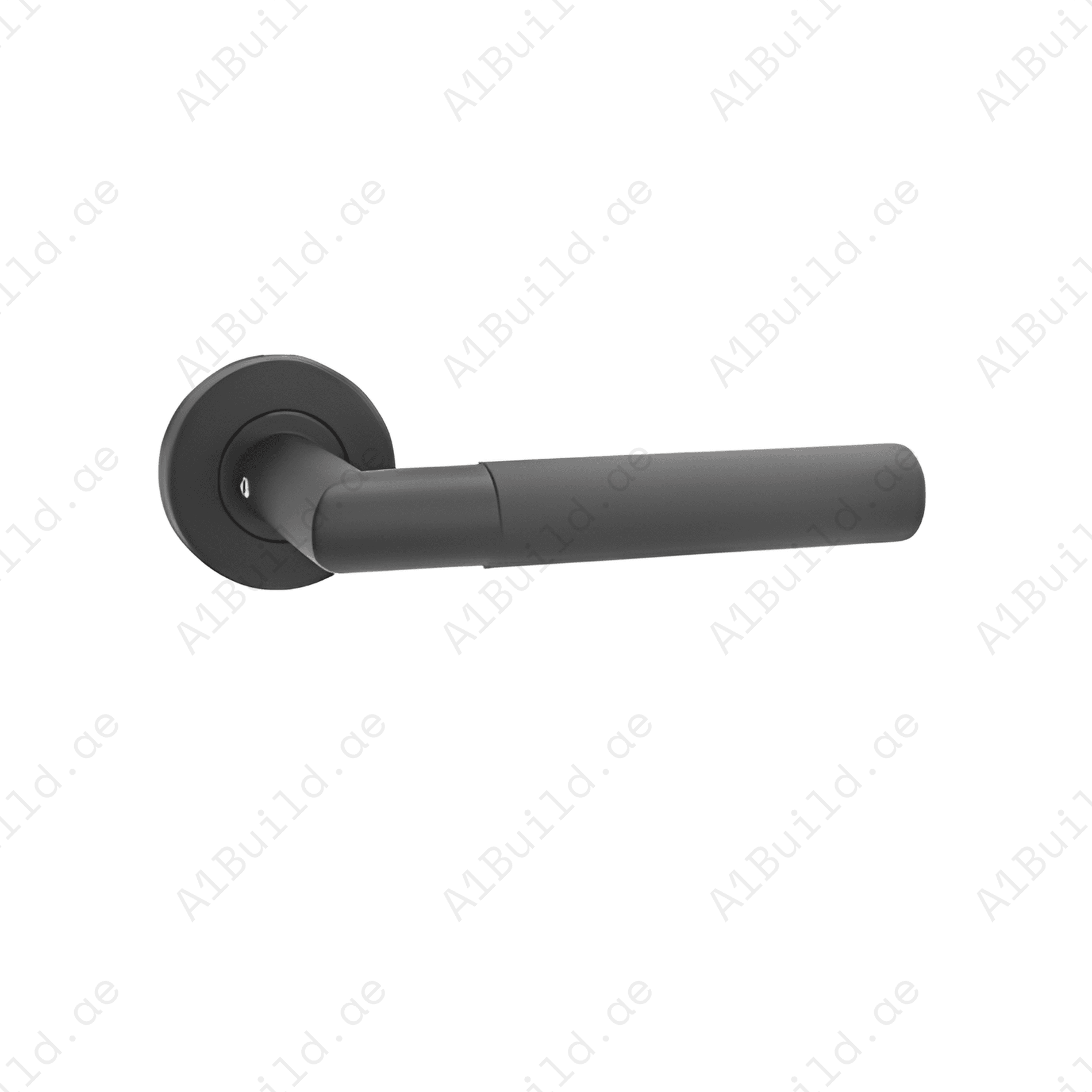 SRH.301 premium stainless steel door lock handle in Black finish. Heavy-duty architectural hardware for modern homes, hotels, offices, and commercial interiors.