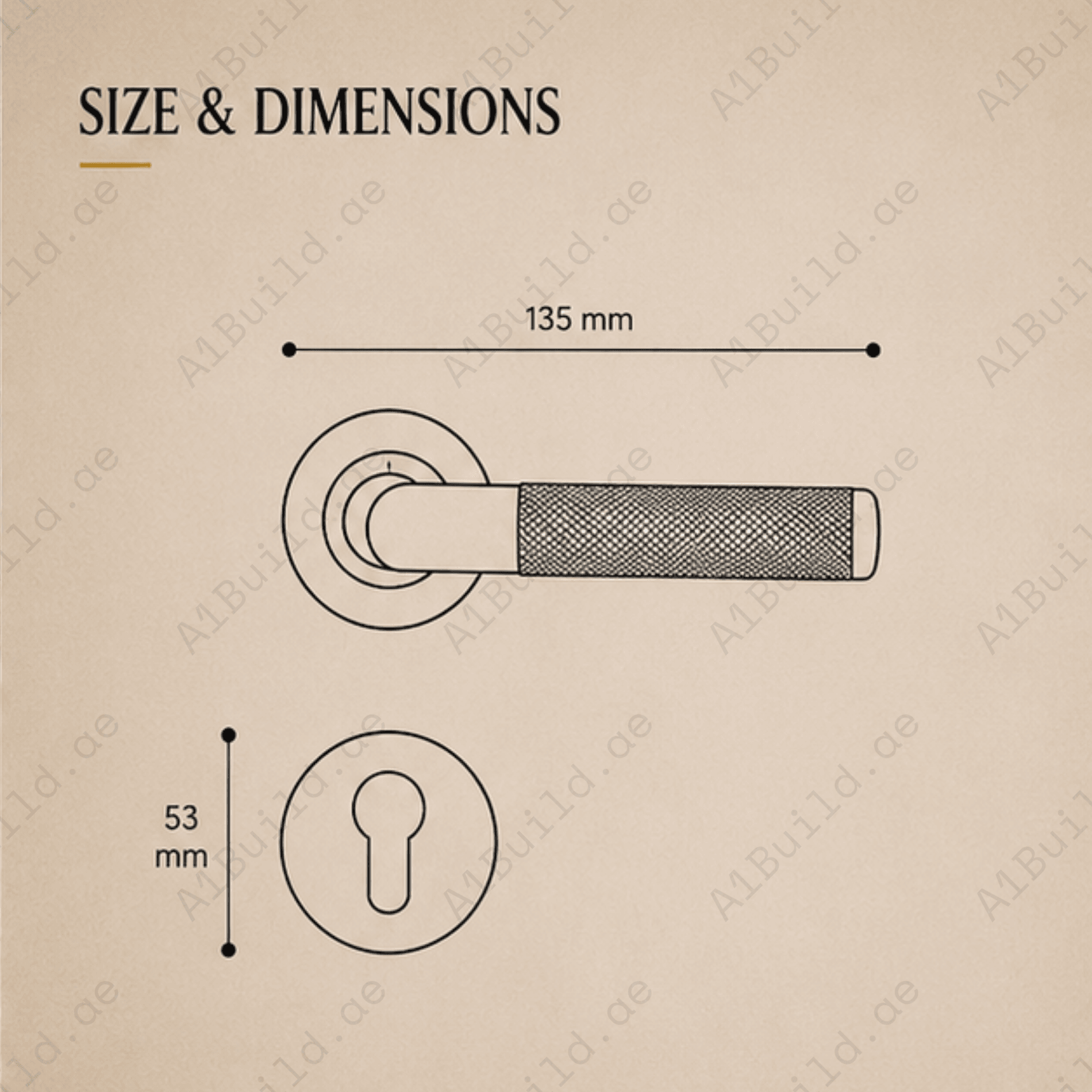 SRH.301 premium stainless steel door lock handle in Black finish. Heavy-duty architectural hardware for modern homes, hotels, offices, and commercial interiors.