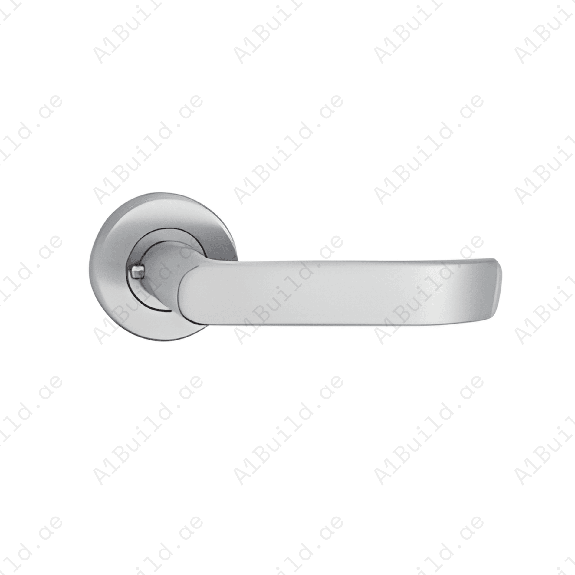 SRH.50 premium stainless steel door handle with a refined brushed finish. A stylish choice for luxury homes, hotels, offices, and contemporary interior spaces.