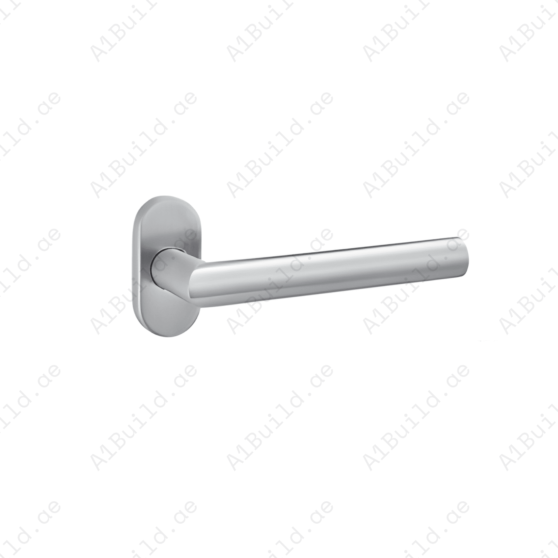 SRH.OV.01 premium stainless steel door handle with a refined brushed finish. A stylish choice for luxury homes, hotels, offices, and modern interior spaces.