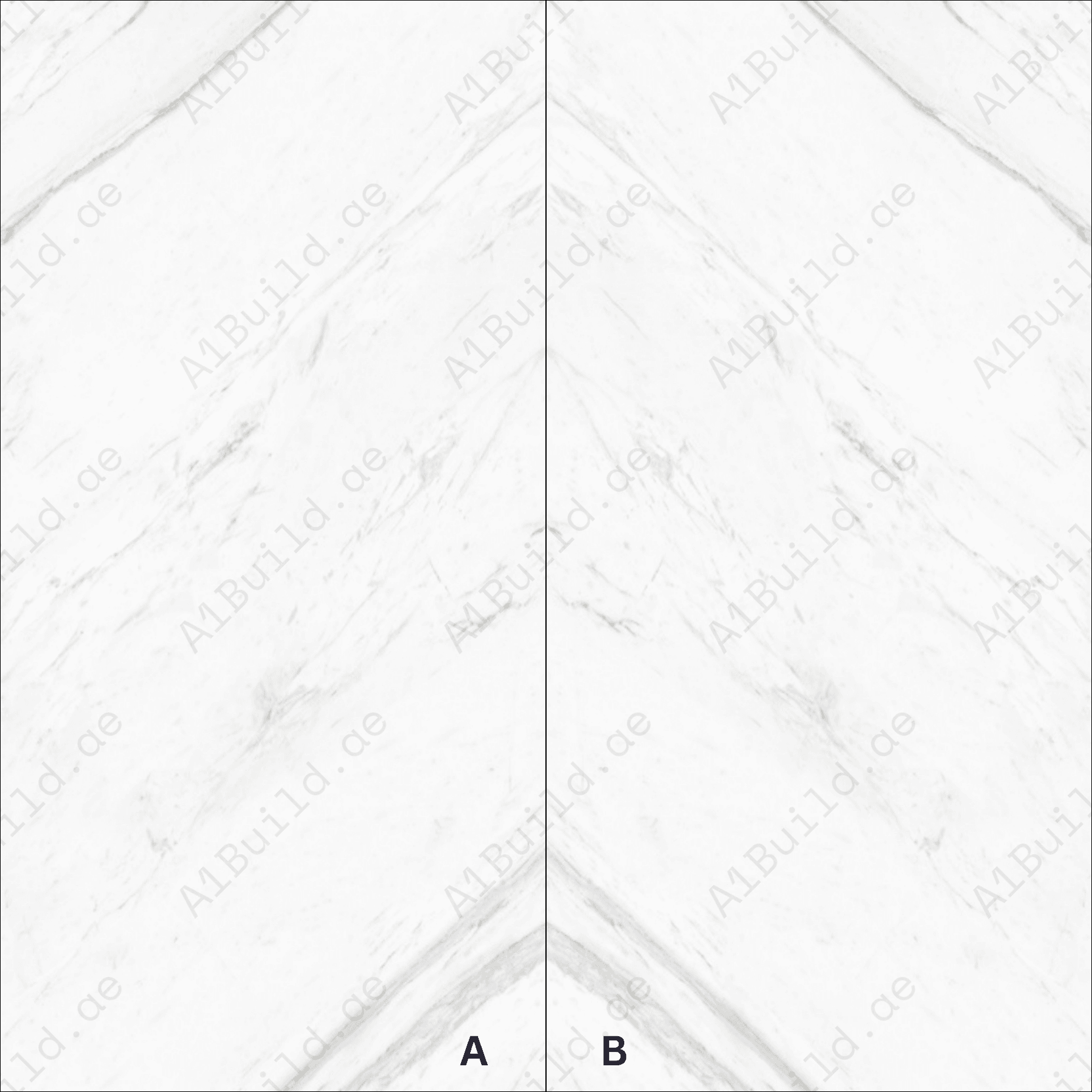 Statuario Platina High Gloss Porcelain Slabs | 120x240cm Light Grey Tiles for Walls & Floors