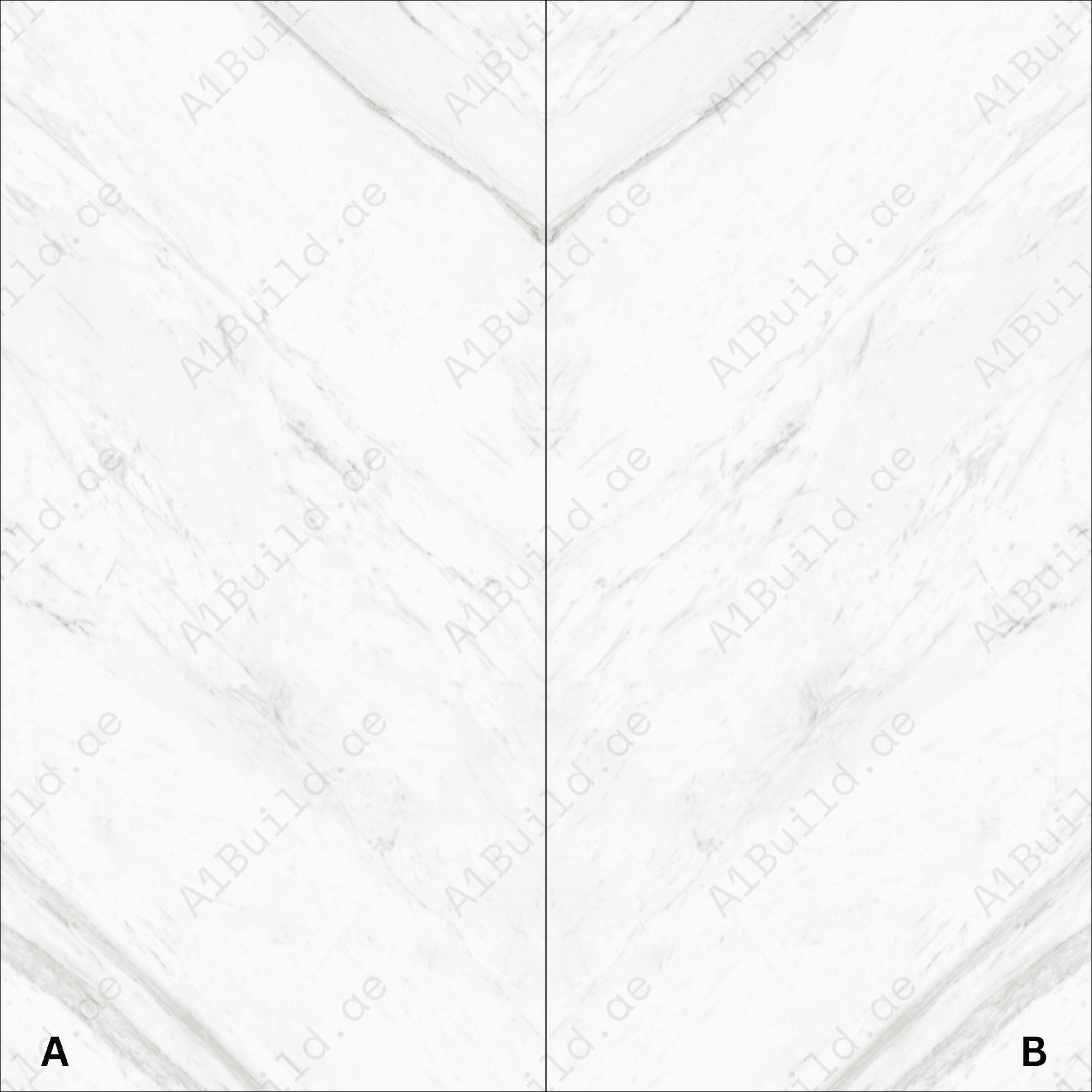 Statuario Platina High Gloss Porcelain Slabs | 120x240cm Light Grey Tiles for Walls & Floors