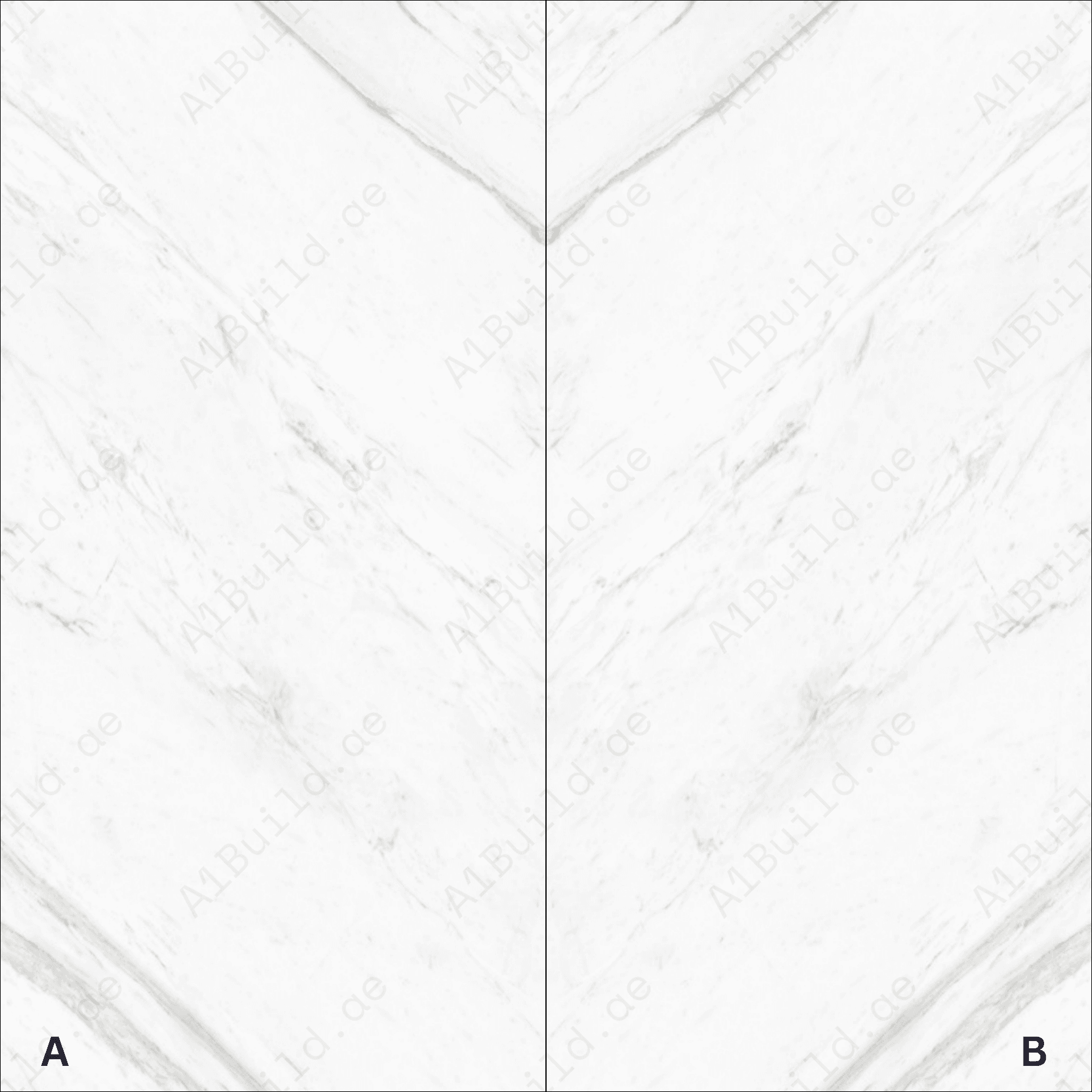 Statuario Platina High Gloss Porcelain Slabs | 120x240cm Light Grey Tiles for Walls & Floors