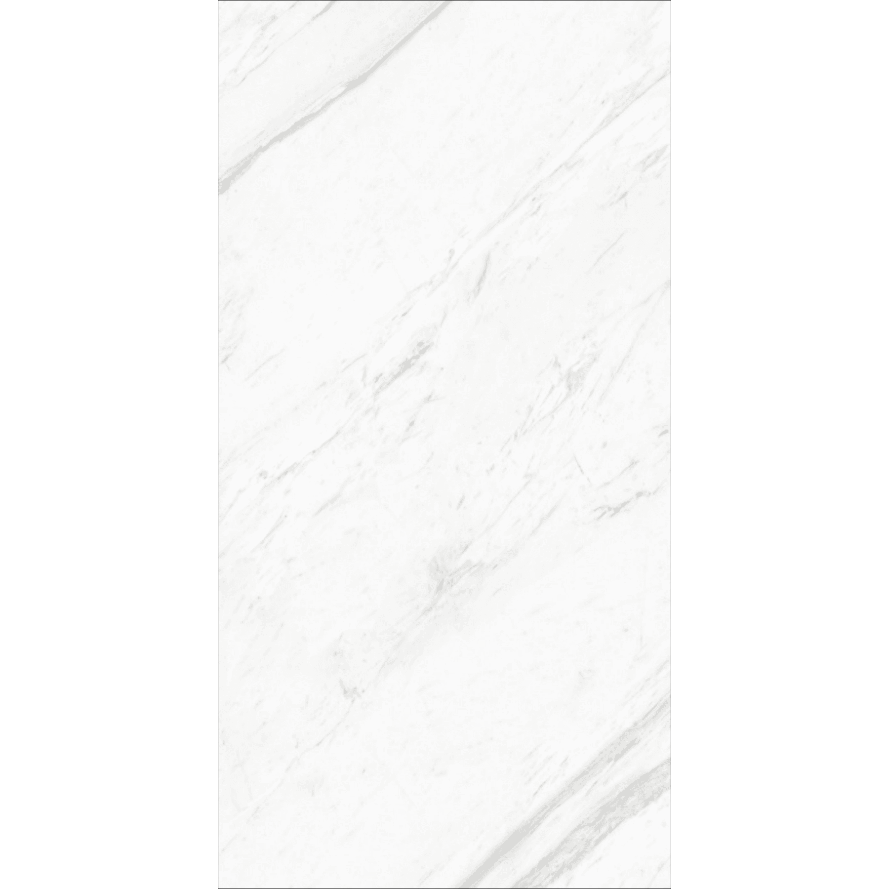 Statuario Platina High Gloss Porcelain Slabs | 120x240cm Light Grey Tiles for Walls & Floors