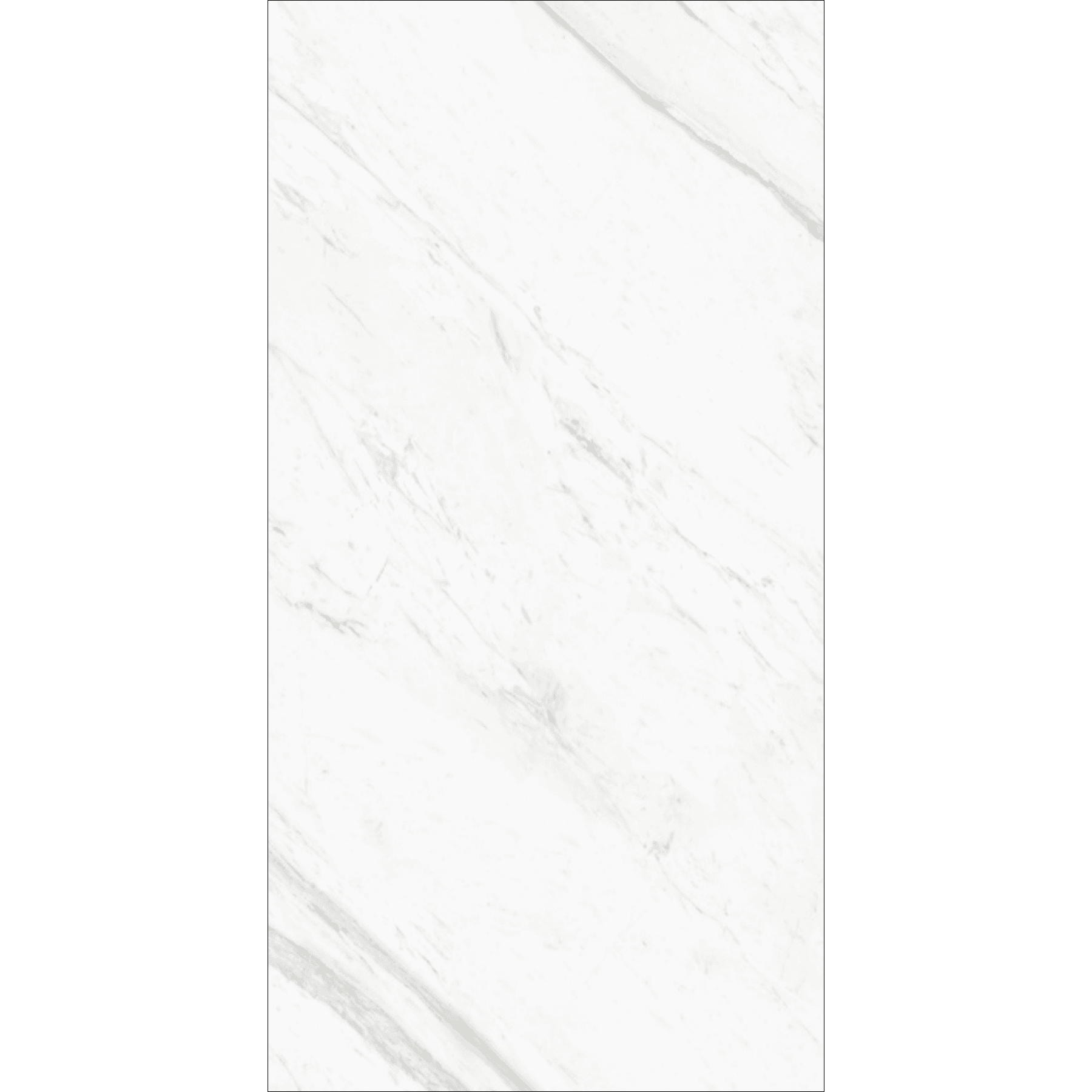 Statuario Platina High Gloss Porcelain Slabs | 120x240cm Light Grey Tiles for Walls & Floors