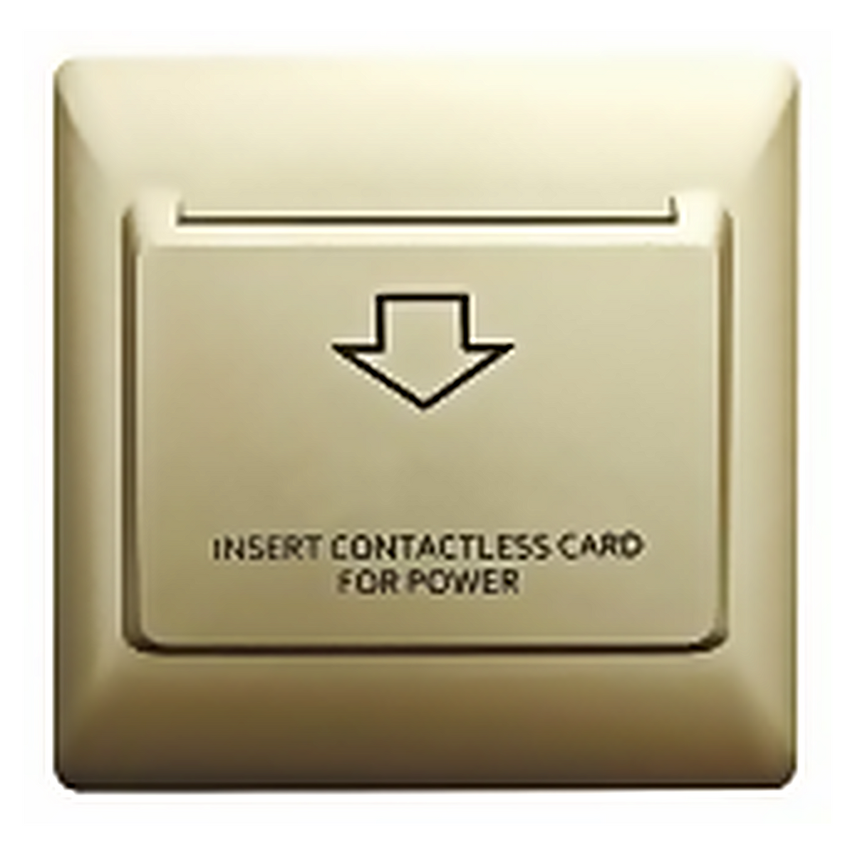 SWITCH.EST.M1 hotel energy saver switch from the Hotel Lock Door Lock Series. Card-slot energy saver with room number and check-out time control. Designed for reliable everyday performance.