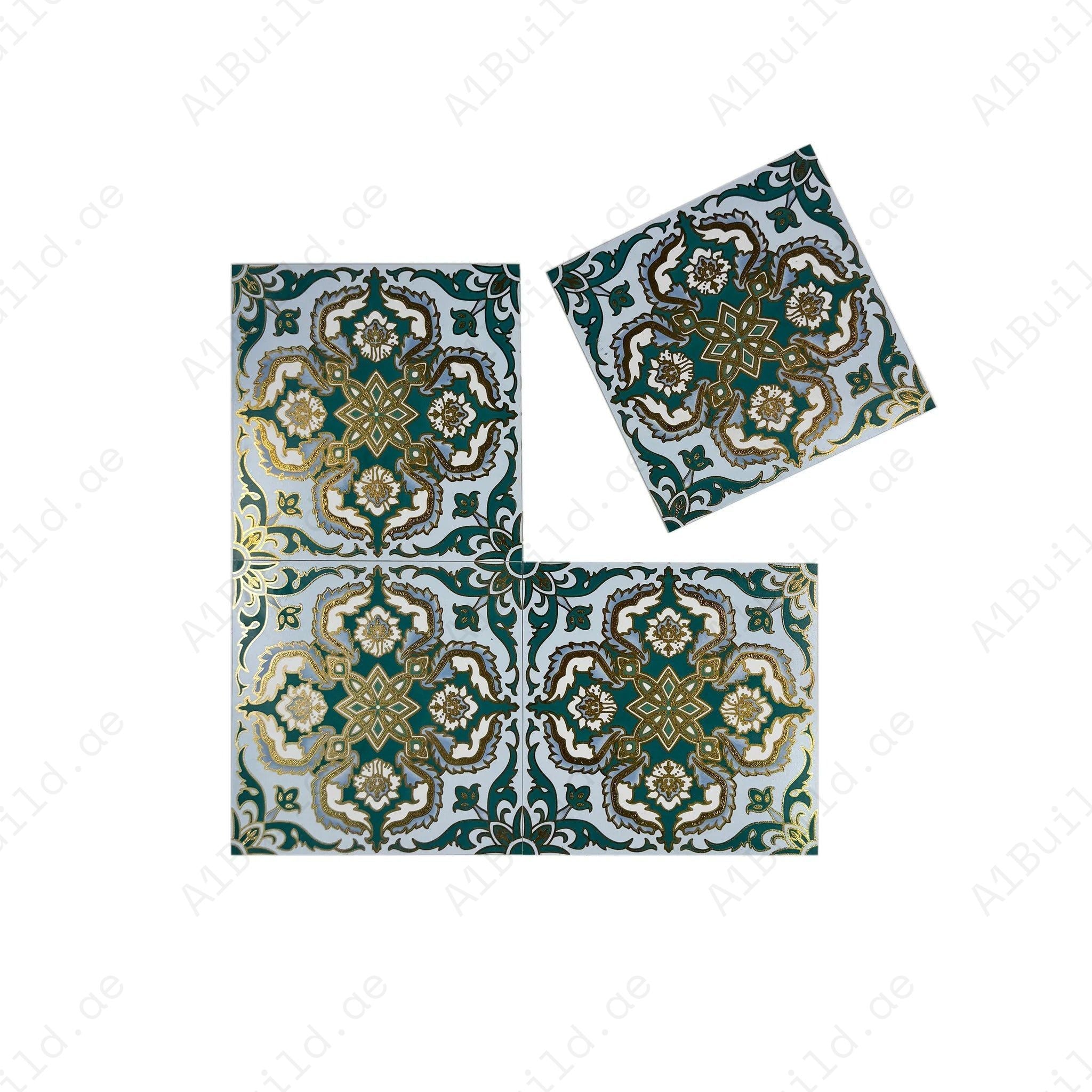 Sahara Splendor Moroccan Matte Ceramic Tile Pattern 323 – Premium ceramic tile with a matte finish, perfect for stylish walls, floors, kitchens, and bathrooms.