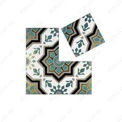 Sahara Splendor Moroccan Matte Ceramic Tile Pattern 326 – Durable matte ceramic tile for elegant walls, floors, kitchens, bathrooms, and stylish interiors.