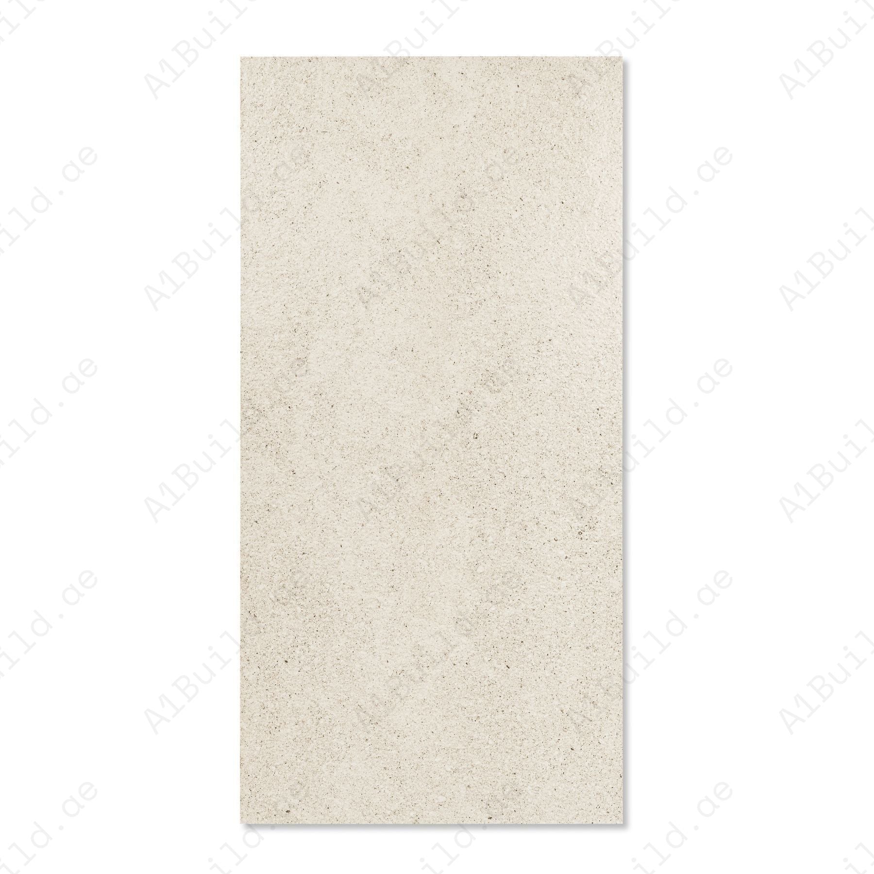 Sandy White matt porcelain tile 60x120cm x 2mm with soft natural tone. Durable large format tile perfect for modern floors and stylish interior walls.