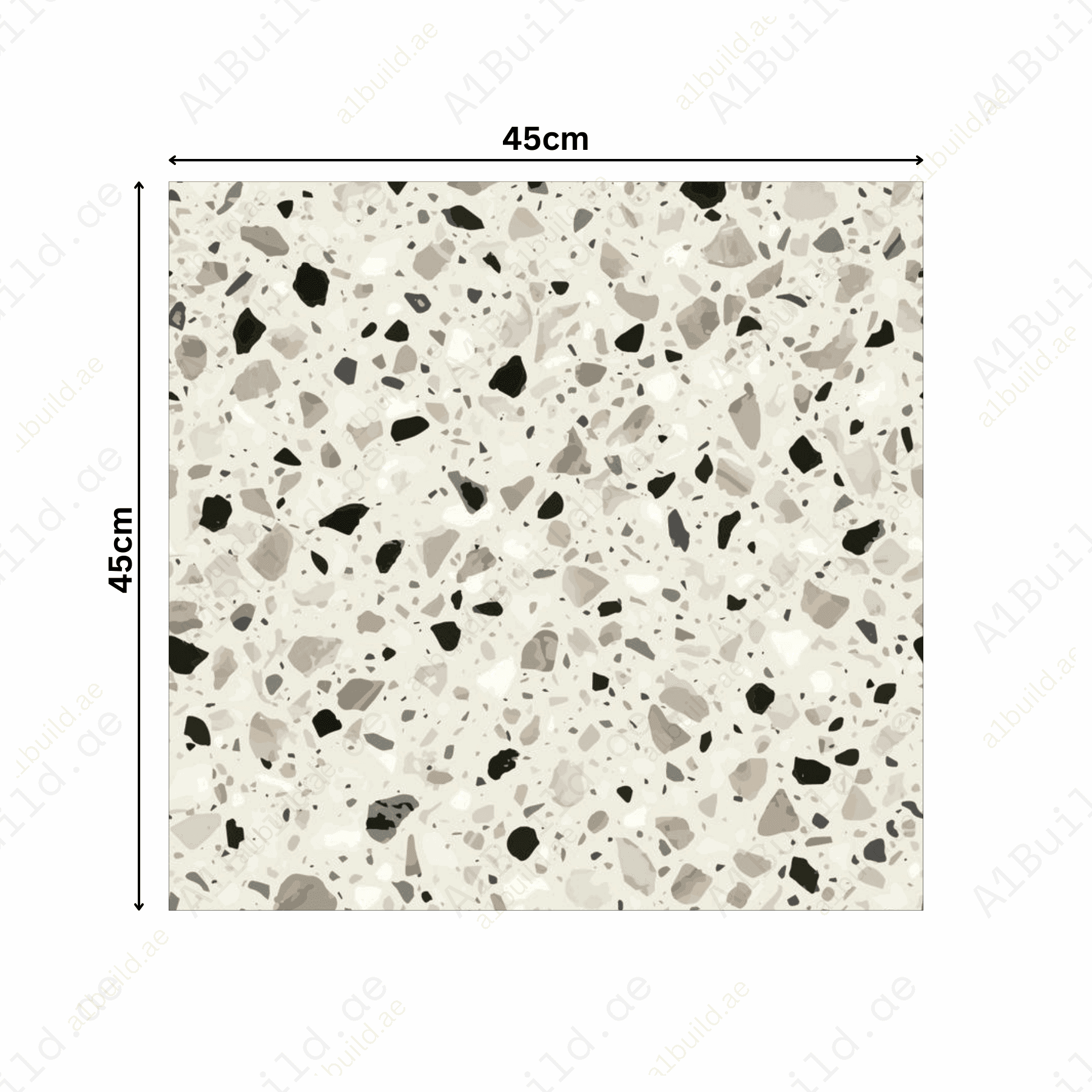 Saudi Ceramic Tiles 45x45cm – Matt Finish for Outdoor Style