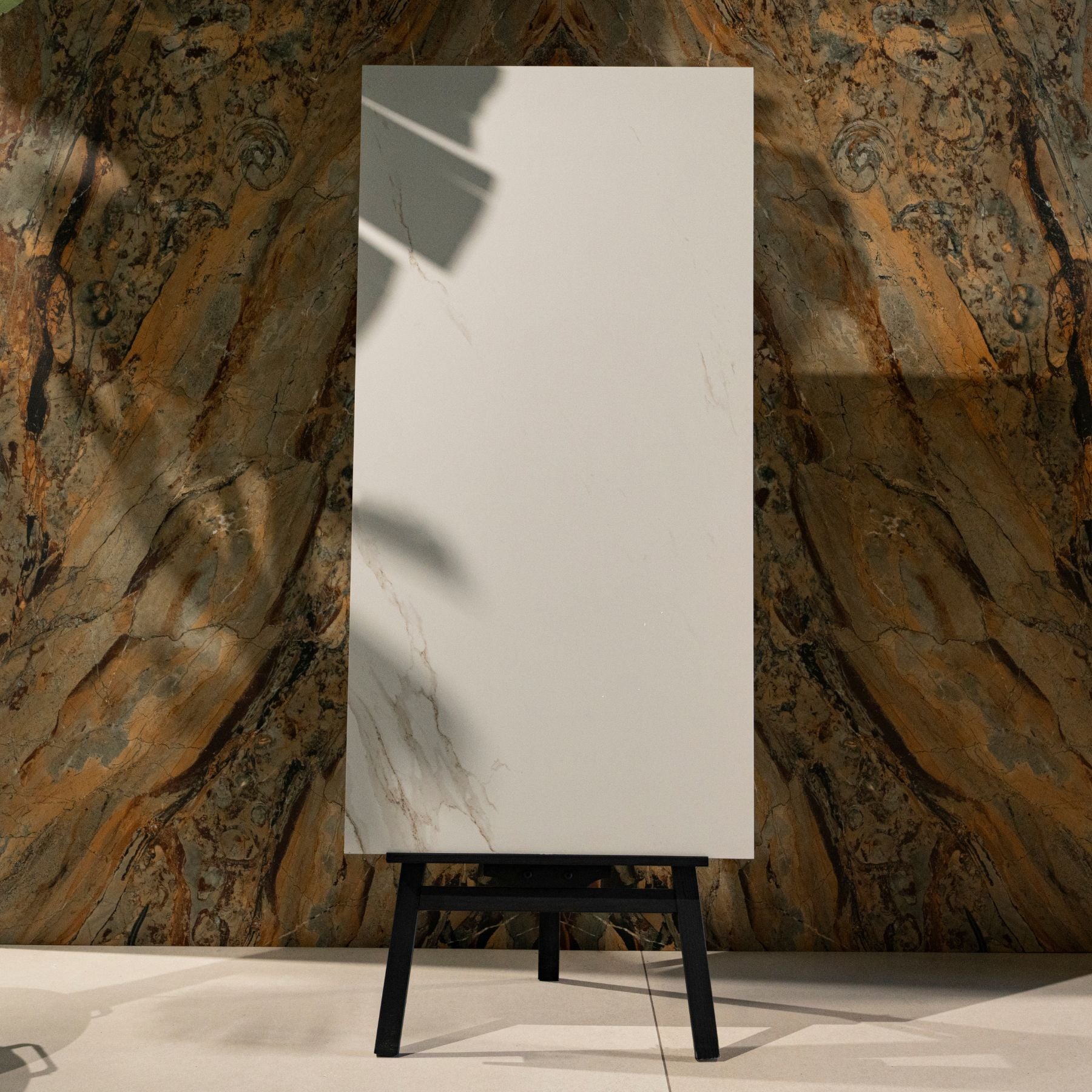 Savanna Dust matte stone effect porcelain tile 60x120cm 9mm features soft sandy-beige tones with durable porcelain performance for floors and walls.