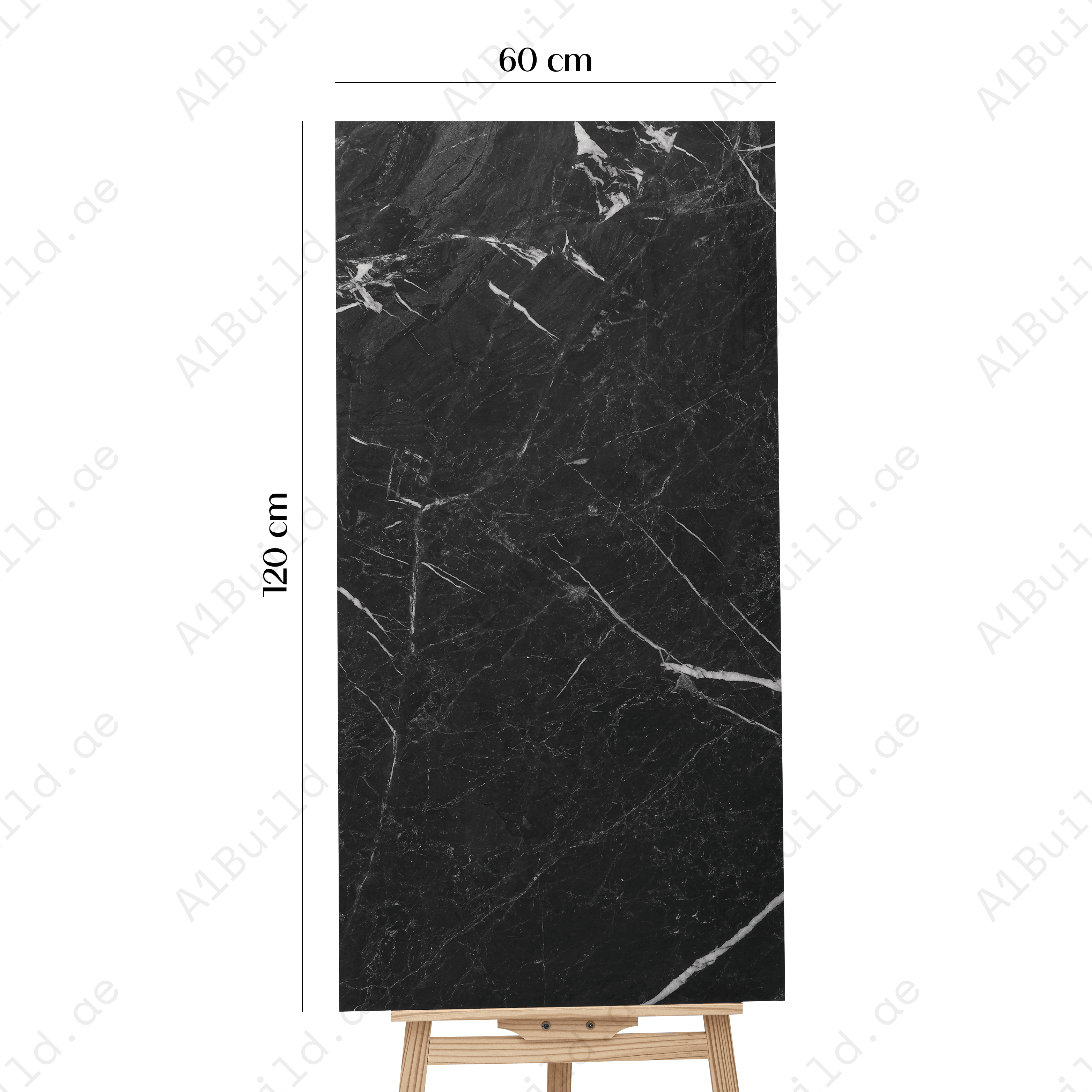 Scultoria Scott Dark Grey Porcelain Tile 60x120cm with Antiglare Matt finish. Durable 9mm porcelain tile, perfect for modern walls and floors