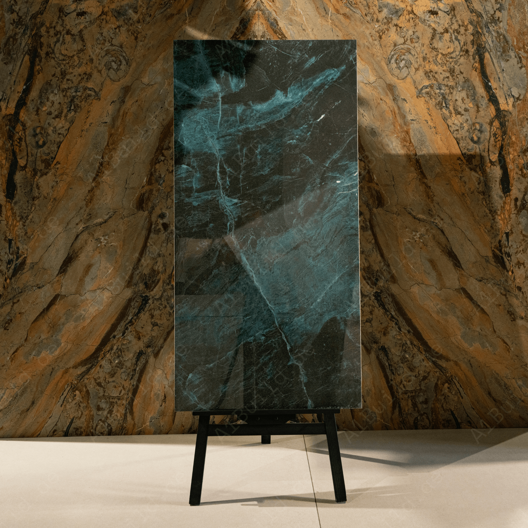 Serina Aqua porcelain tile 60x120cm 9mm thickness, aqua marble look design, durable porcelain, ideal for stylish floors and walls.